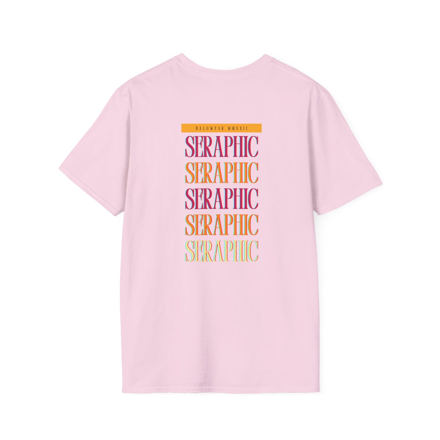 Seraphic Vibes Unisex Heavy Cotton Tee - Inspirational Graphic T-Shirt