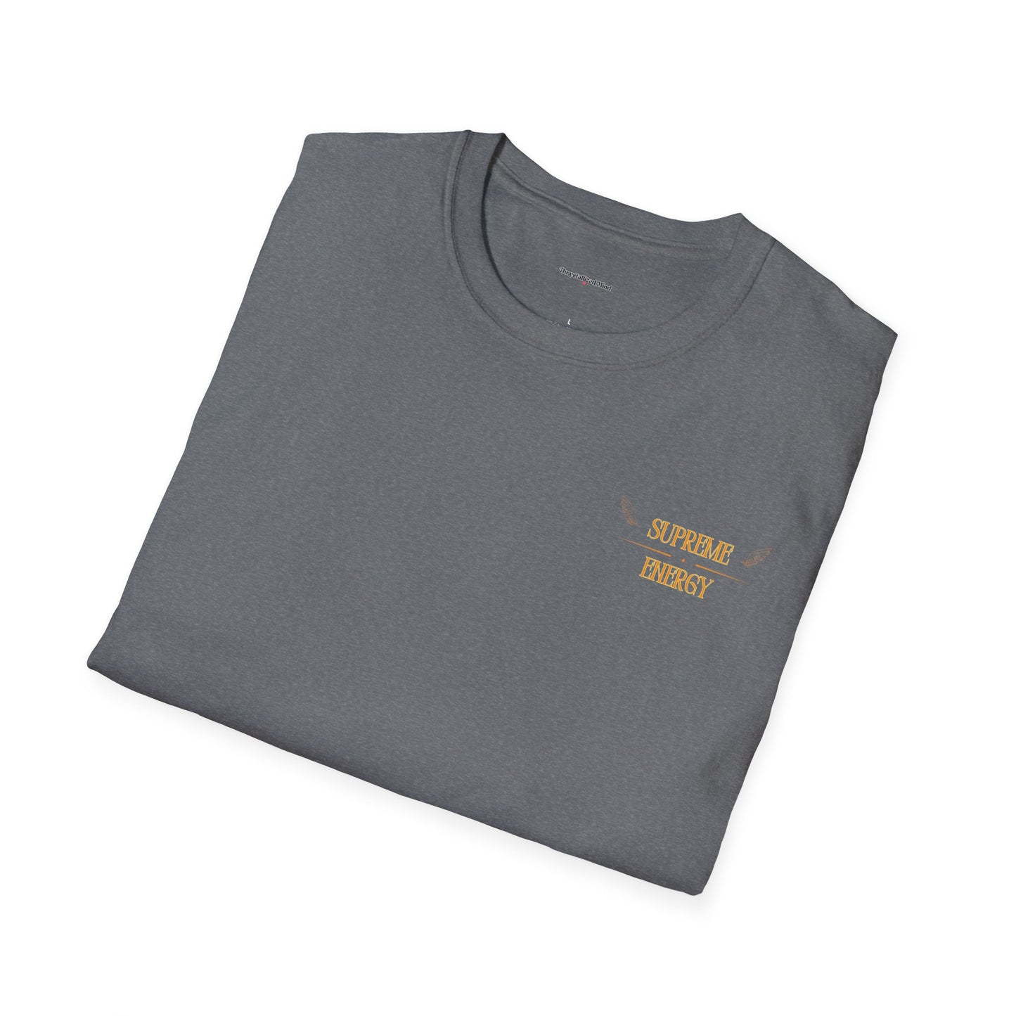 Seraphic Vibes Unisex Heavy Cotton Tee - Inspirational Graphic T-Shirt