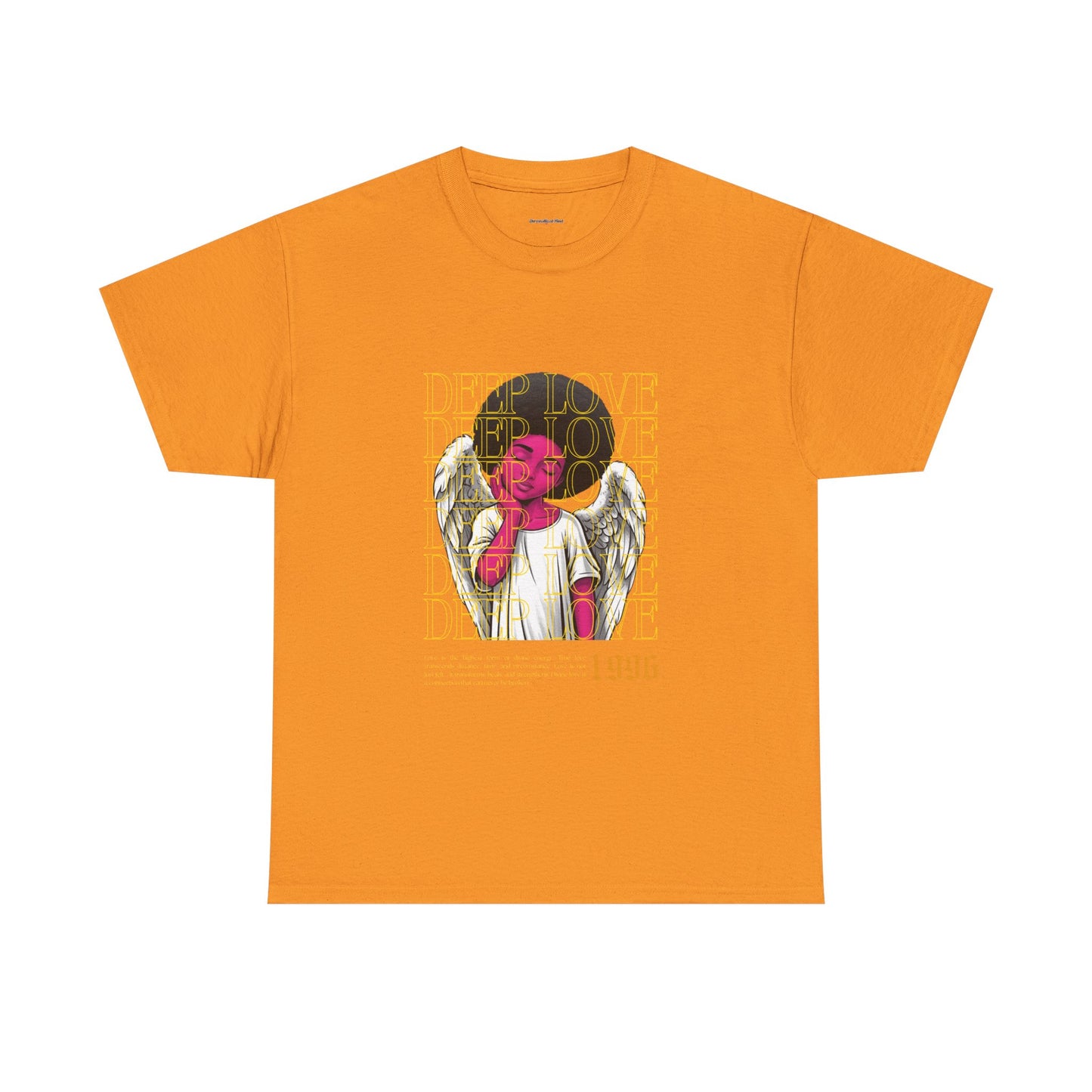 Deep Love Unisex Heavy Cotton Tee - Inspirational Graphic T-Shirt