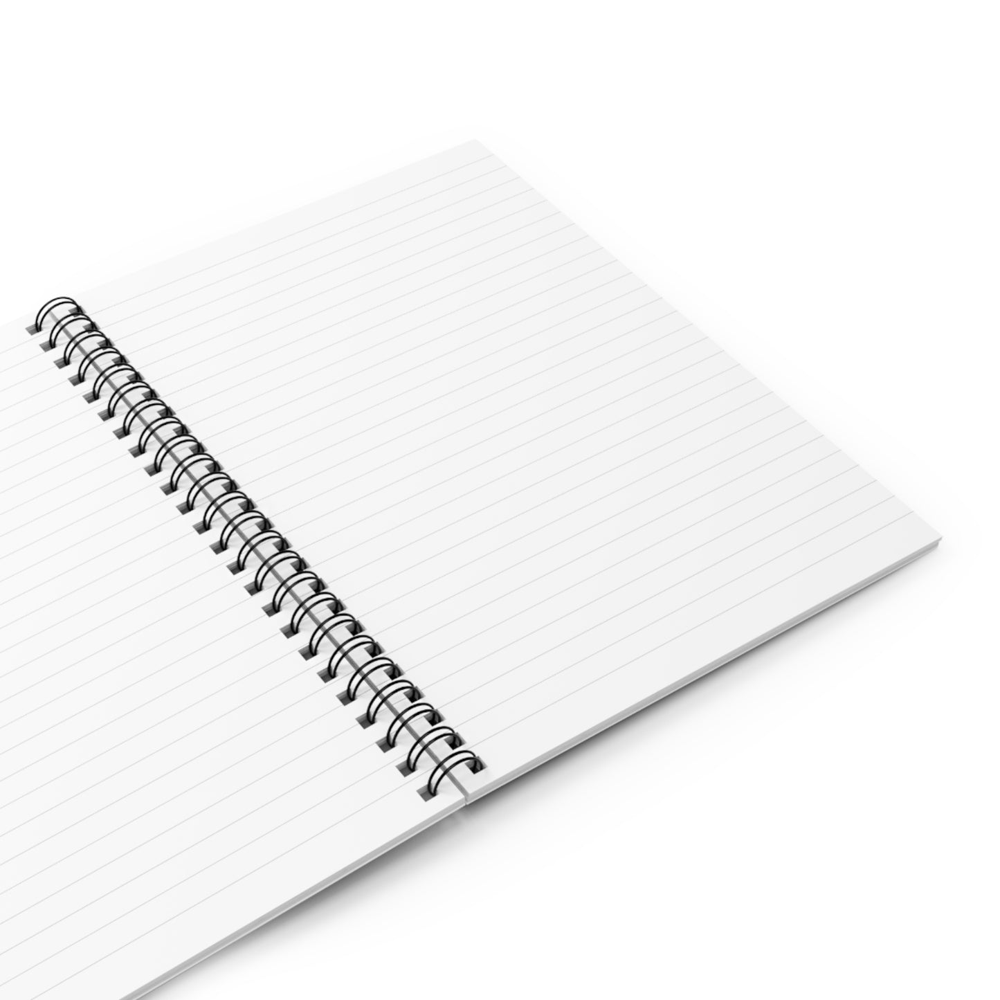 Ruled Line Spiral Notebook - Gods Chosen Universe Approved