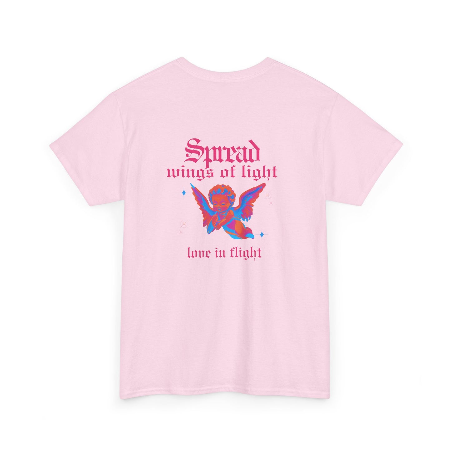 Angel Code Unisex Heavy Cotton Tee - Inspirational Graphic T-Shirt
