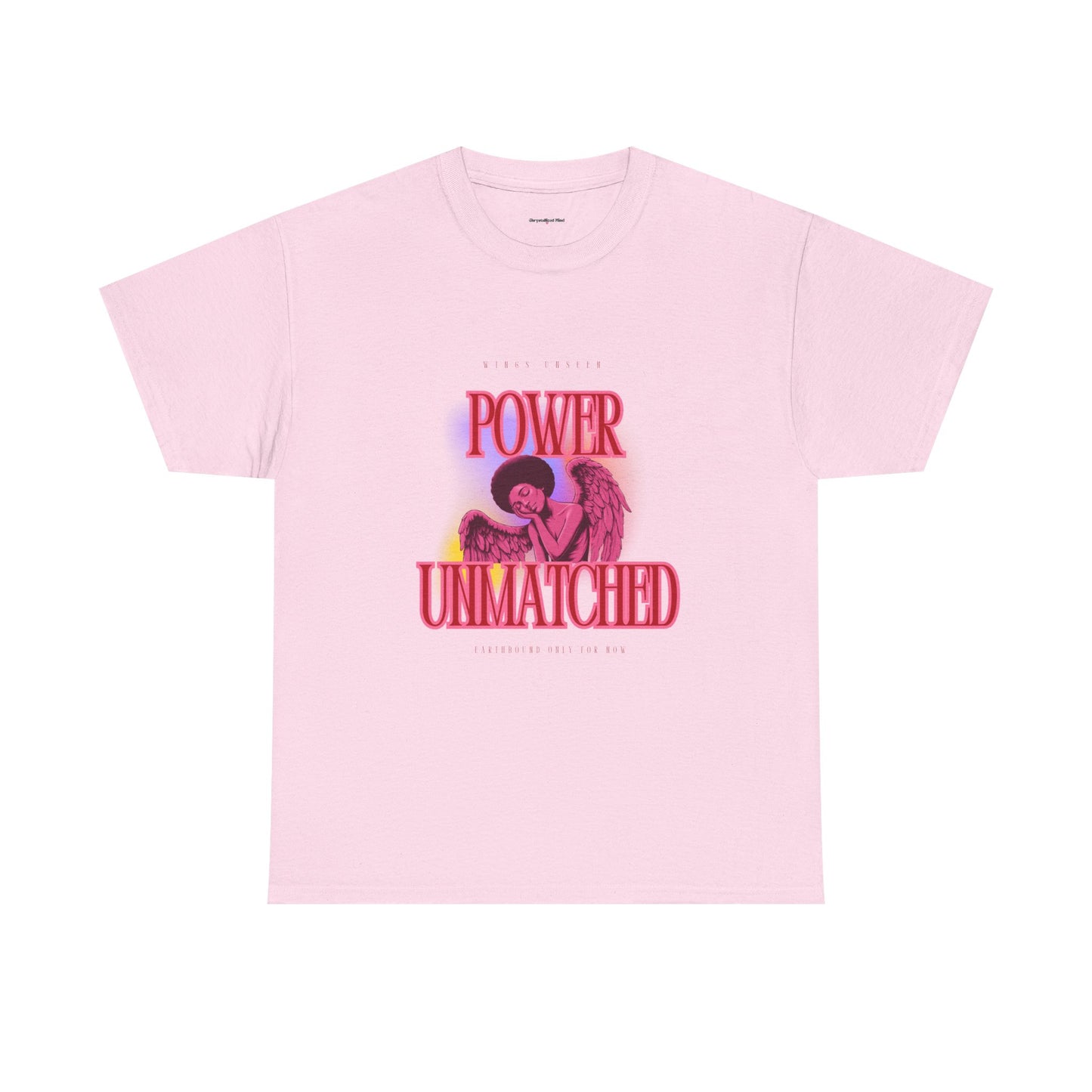 Power Unmatched- Unisex Heavy Cotton Tee - Inspirational Graphic T-Shirt