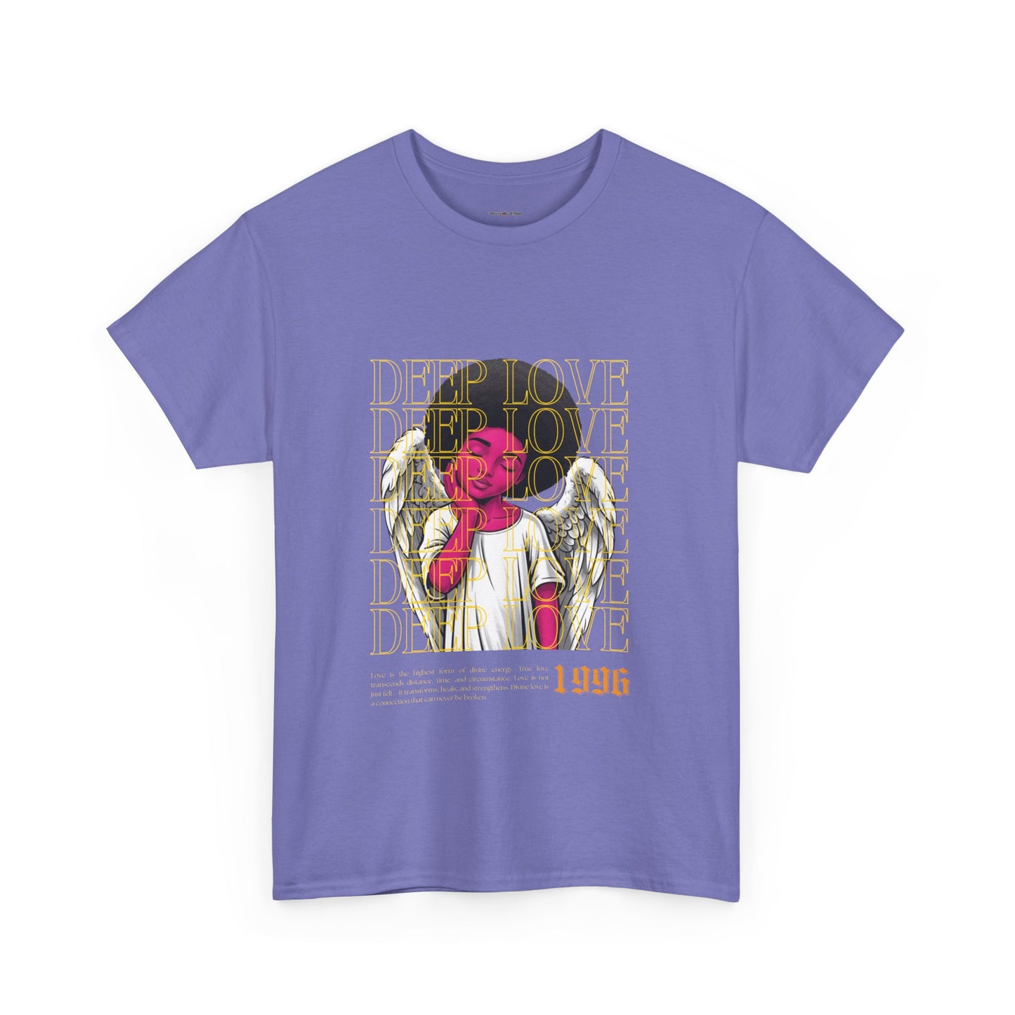 Deep Love Unisex Heavy Cotton Tee - Inspirational Graphic T-Shirt