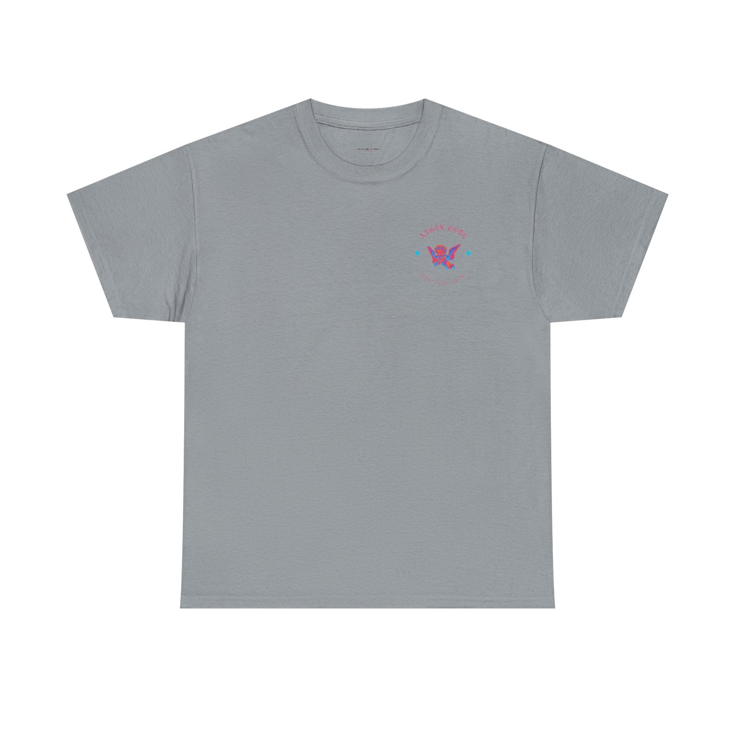 Angel Code Unisex Heavy Cotton Tee - Inspirational Graphic T-Shirt