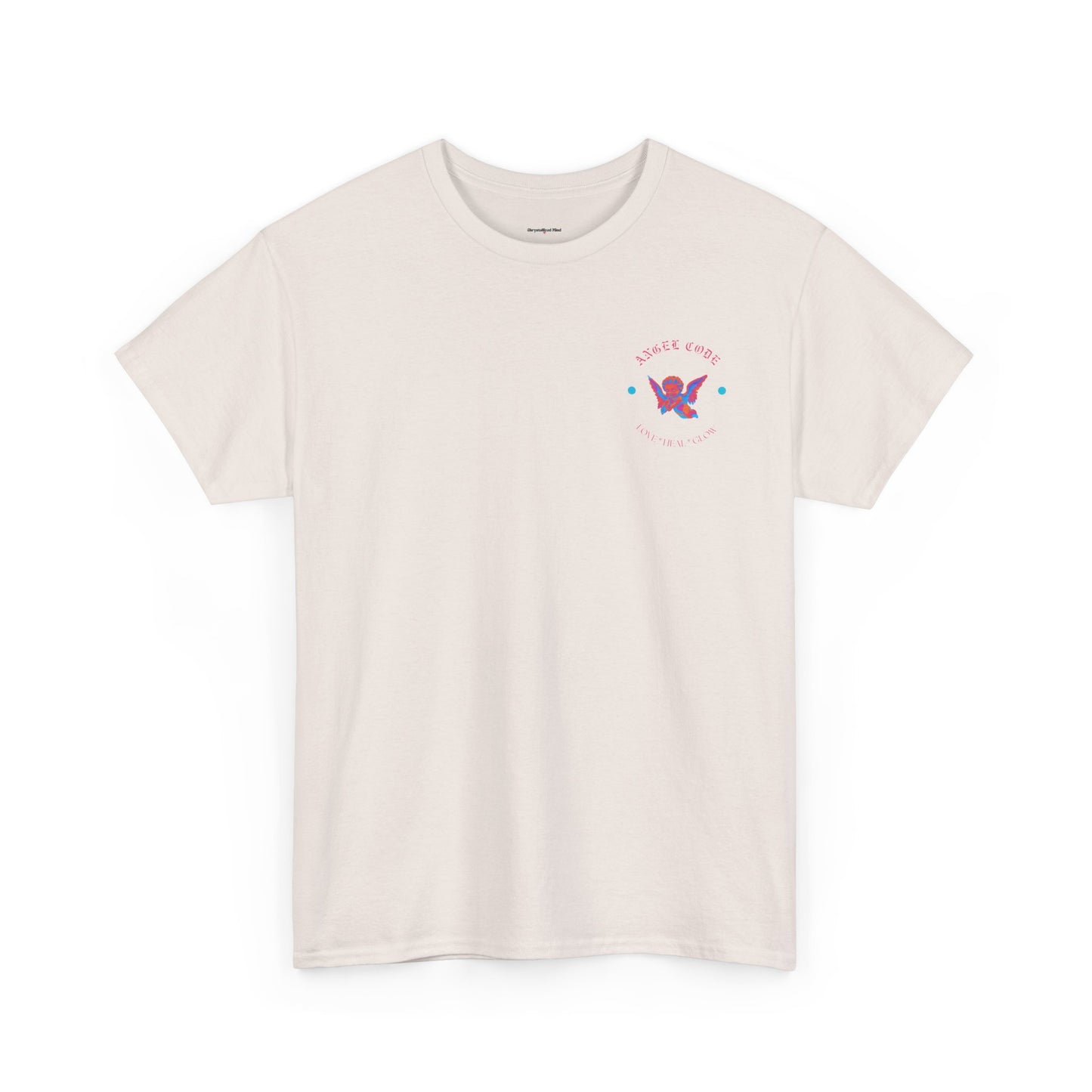 Angel Code Unisex Heavy Cotton Tee - Inspirational Graphic T-Shirt