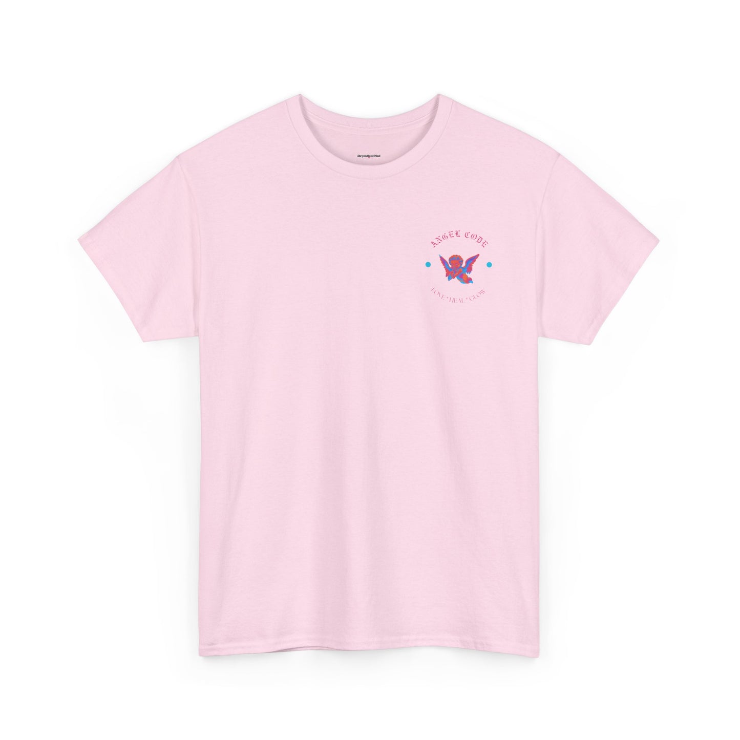 Angel Code Unisex Heavy Cotton Tee - Inspirational Graphic T-Shirt