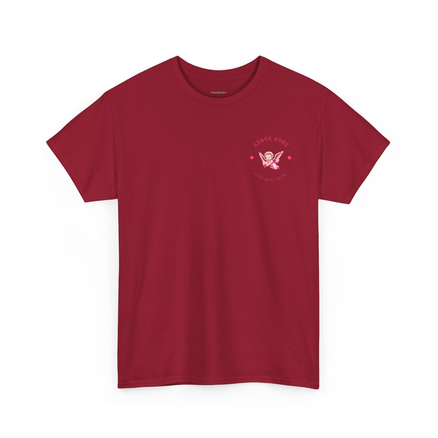 Angel Code Unisex Heavy Cotton Tee - Inspirational Graphic T-Shirt