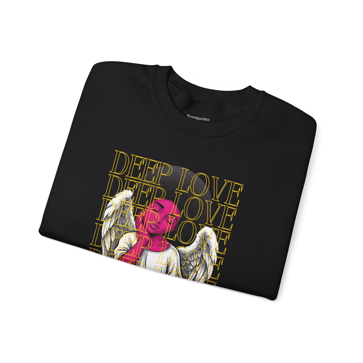 Deep Love Unisex Heavy Blend™ Crewneck Sweatshirt - Comfortable Casual Wear for Every Occasion