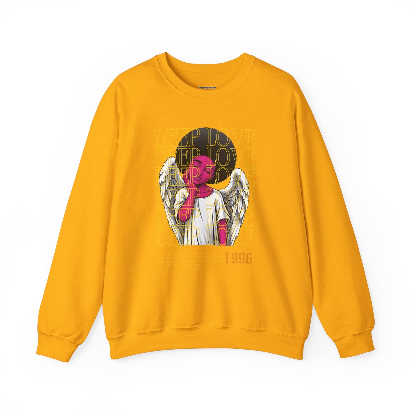 Deep Love Unisex Heavy Blend™ Crewneck Sweatshirt - Comfortable Casual Wear for Every Occasion