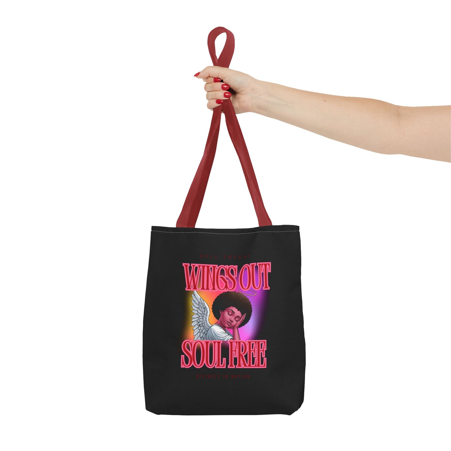 Wings Out Doubt Gone Tote Bag - Stylish & Inspirational Everyday Carry