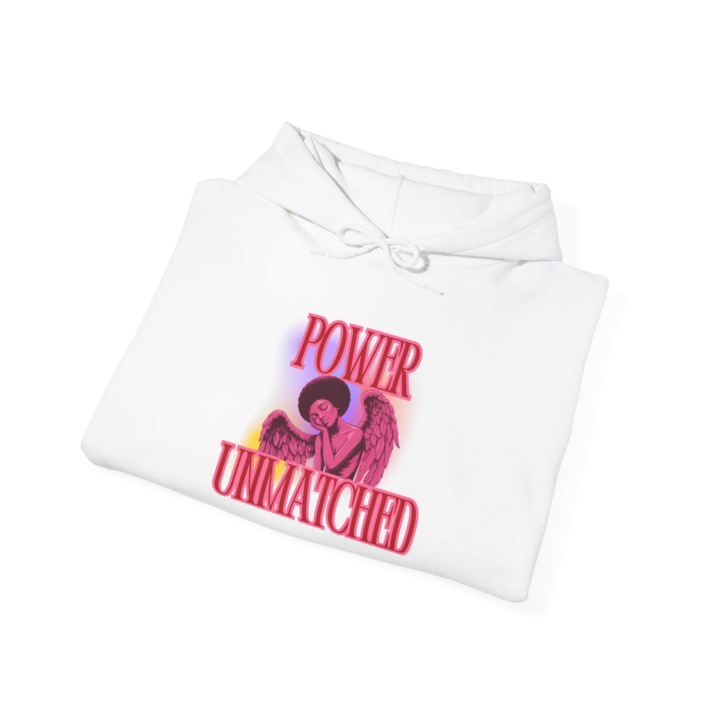 Unisex Heavy Blend™ Hoodie - Power Unmatched Graphic Sweatshirt