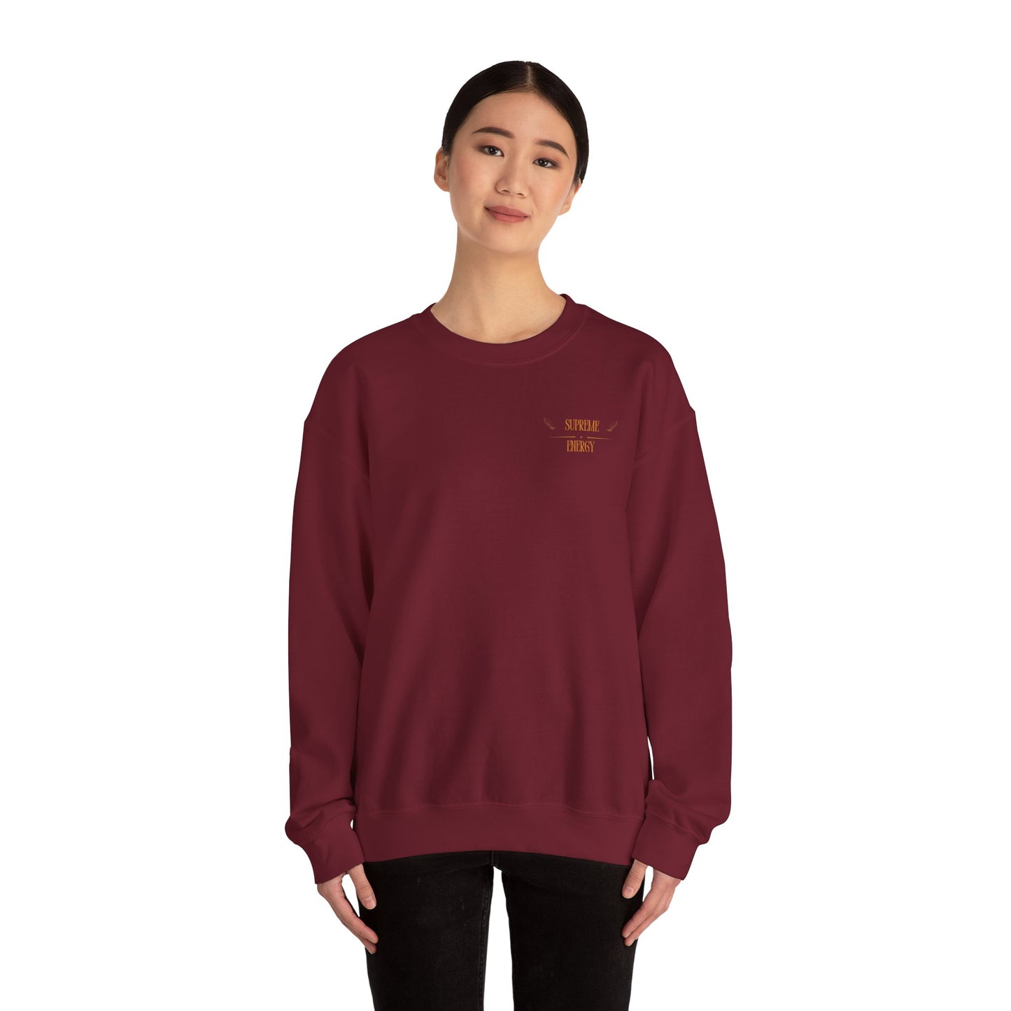 Seraphic Vibes Unisex Heavy Blend™ Crewneck Sweatshirt - Comfortable Casual Wear for Every Occasion