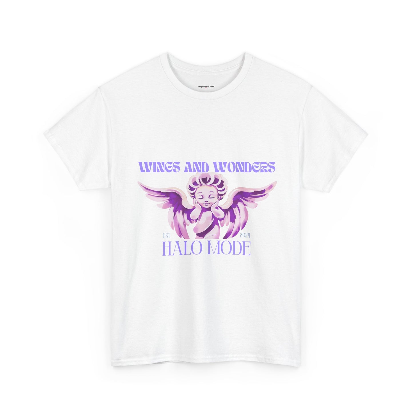 Wings and Wonders Unisex Heavy Cotton Tee - Inspirational Graphic T-Shirt