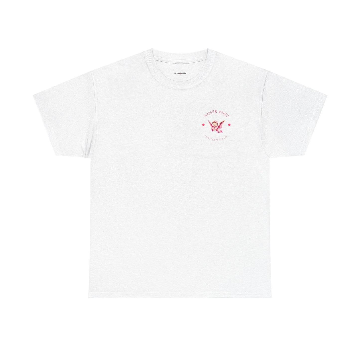 Angel Code Unisex Heavy Cotton Tee - Inspirational Graphic T-Shirt