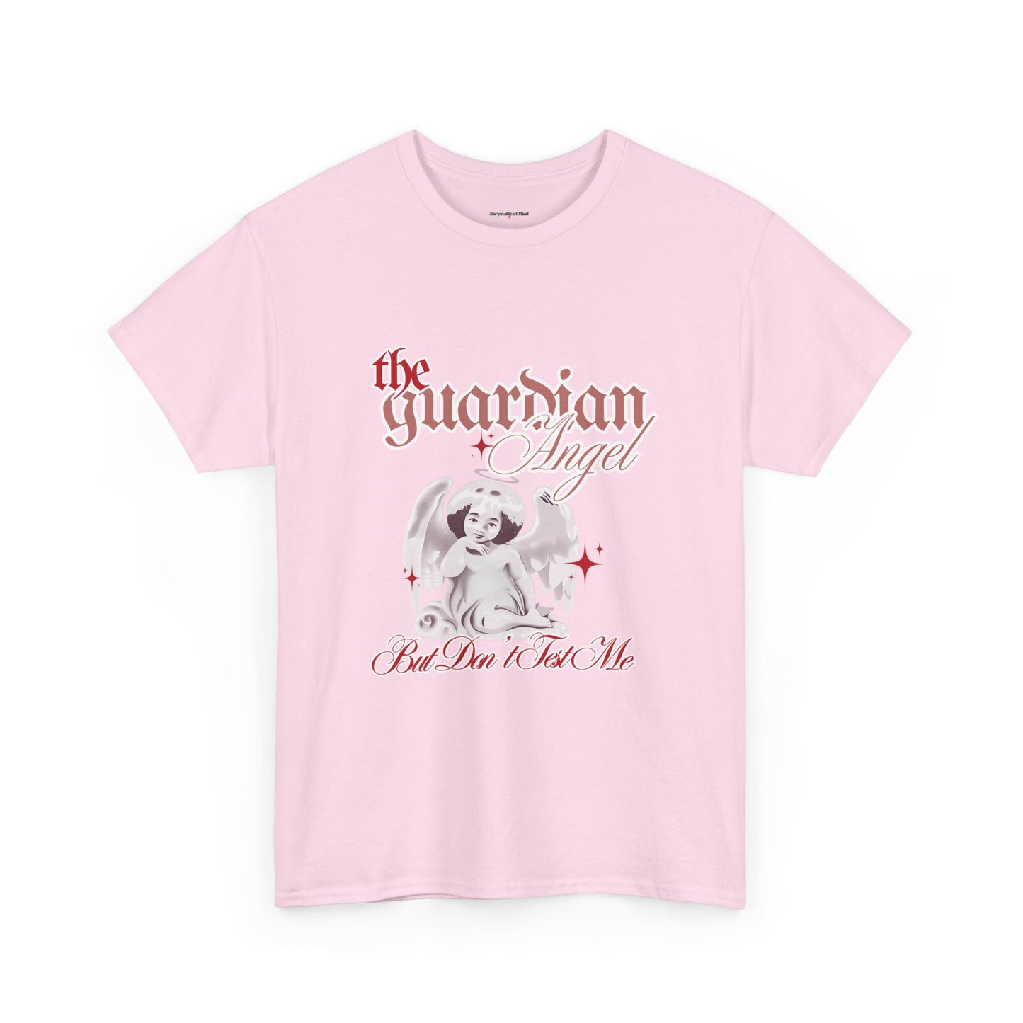 Guardian Angel Unisex Heavy Cotton Tee - Inspirational Graphic T-Shirt