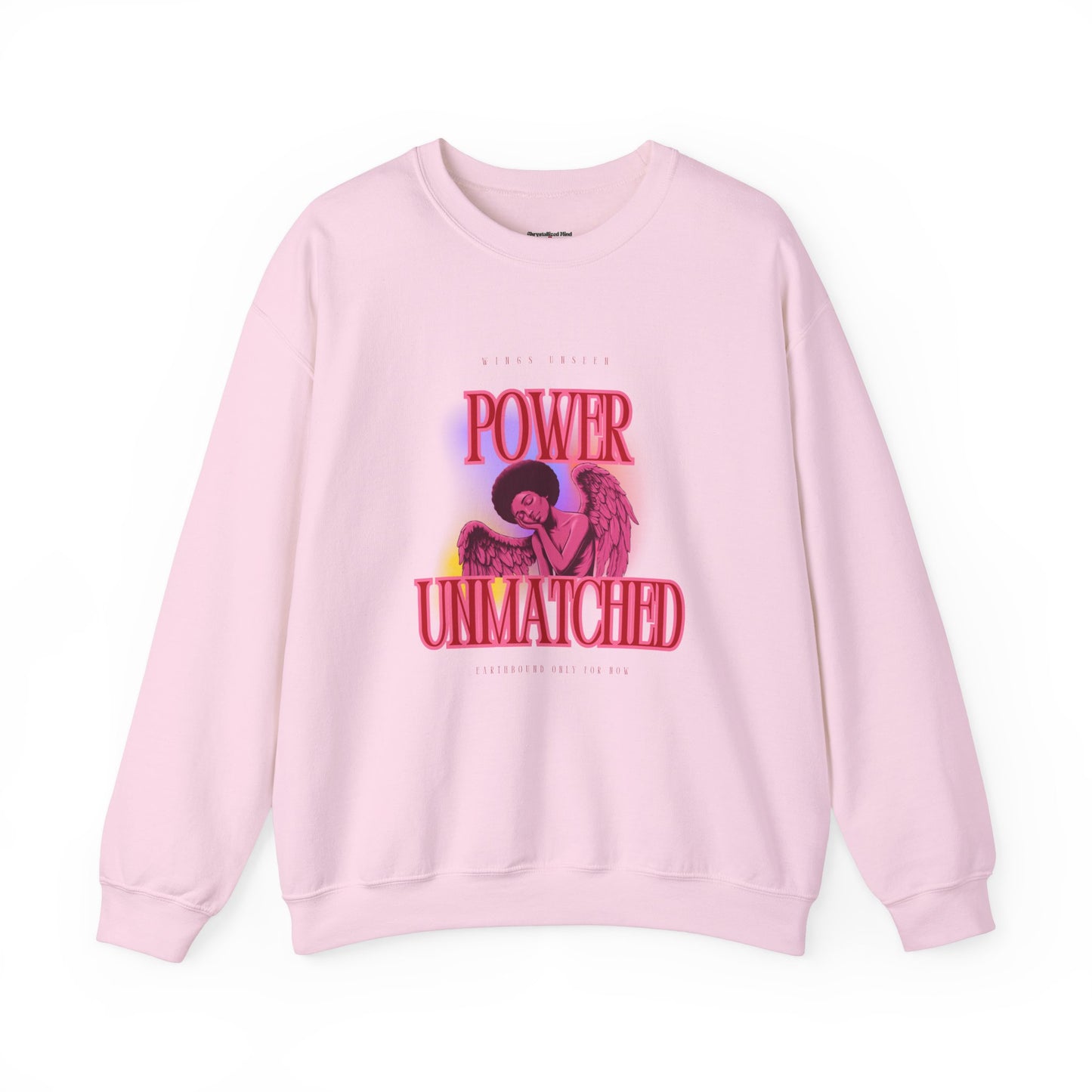 Power Unmatched - Unisex Heavy Blend™ Crewneck Sweatshirt - Comfortable Casual Wear for Every Occasion