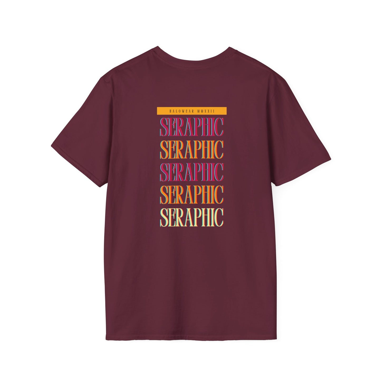 Seraphic Vibes Unisex Heavy Cotton Tee - Inspirational Graphic T-Shirt