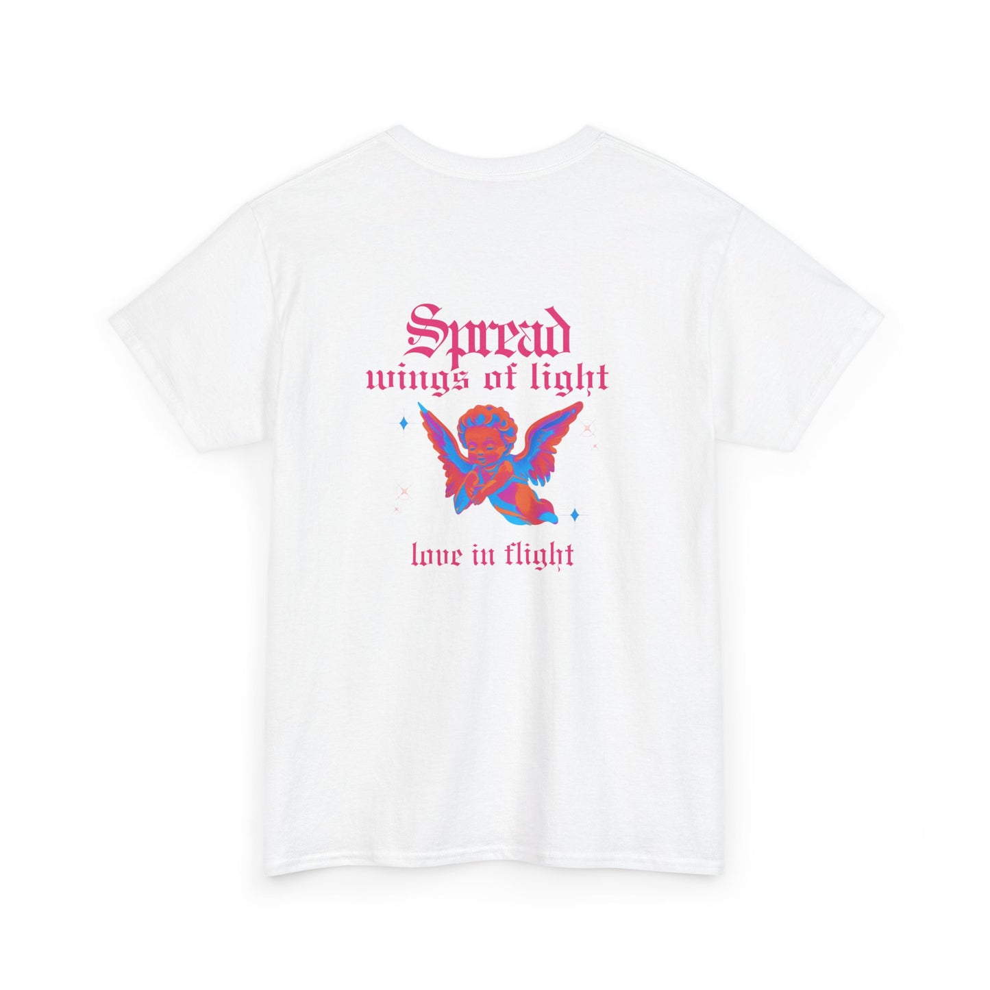 Angel Code Unisex Heavy Cotton Tee - Inspirational Graphic T-Shirt