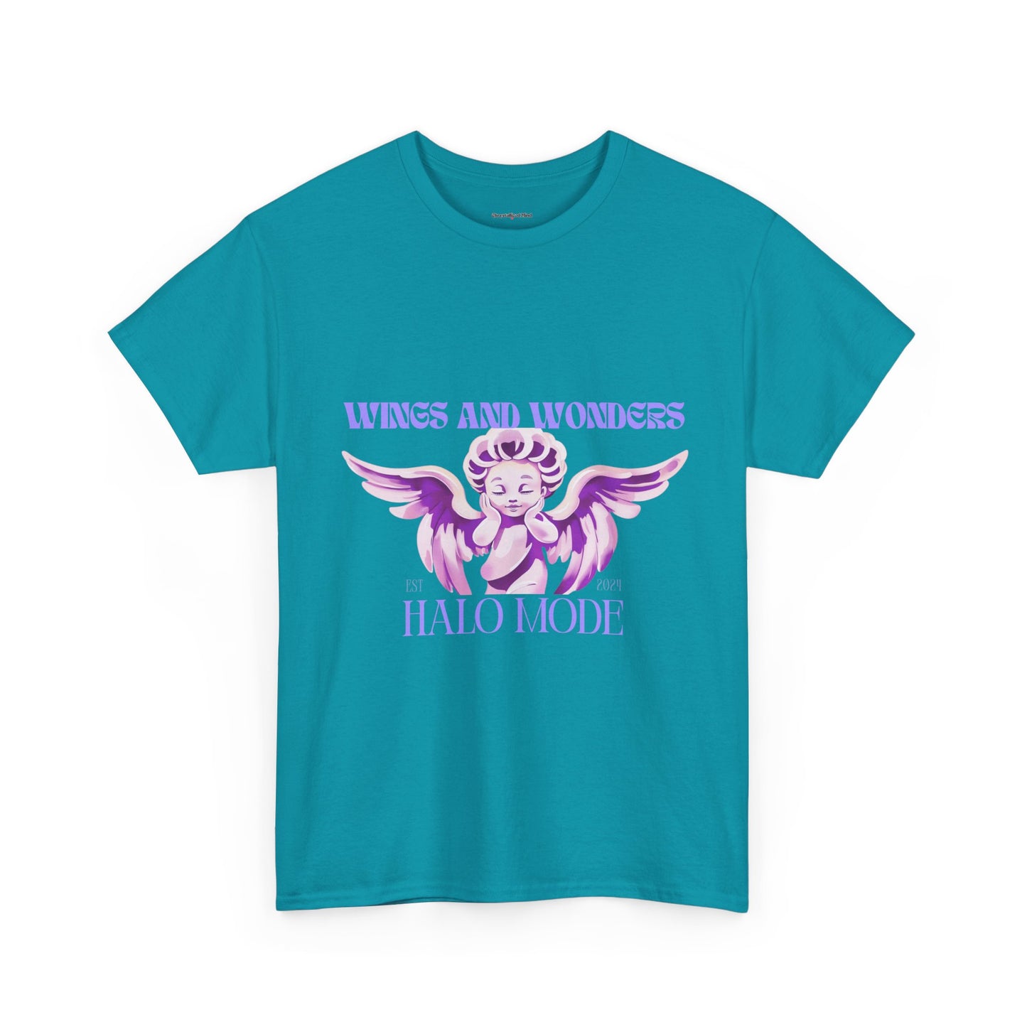 Wings and Wonders Unisex Heavy Cotton Tee - Inspirational Graphic T-Shirt