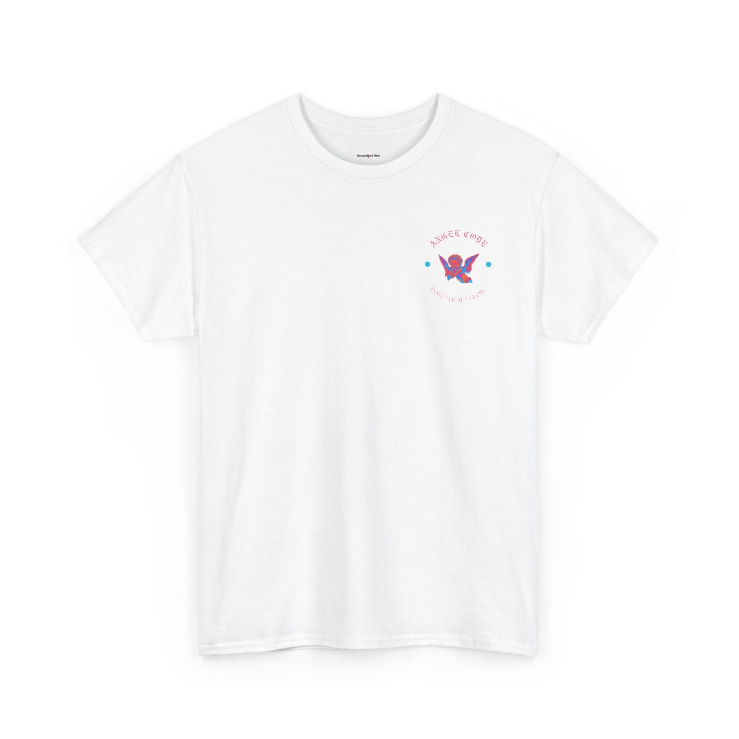 Angel Code Unisex Heavy Cotton Tee - Inspirational Graphic T-Shirt
