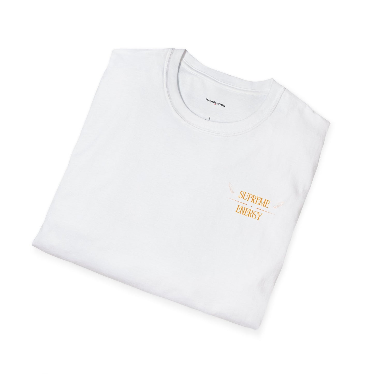Seraphic Vibes Unisex Heavy Cotton Tee - Inspirational Graphic T-Shirt