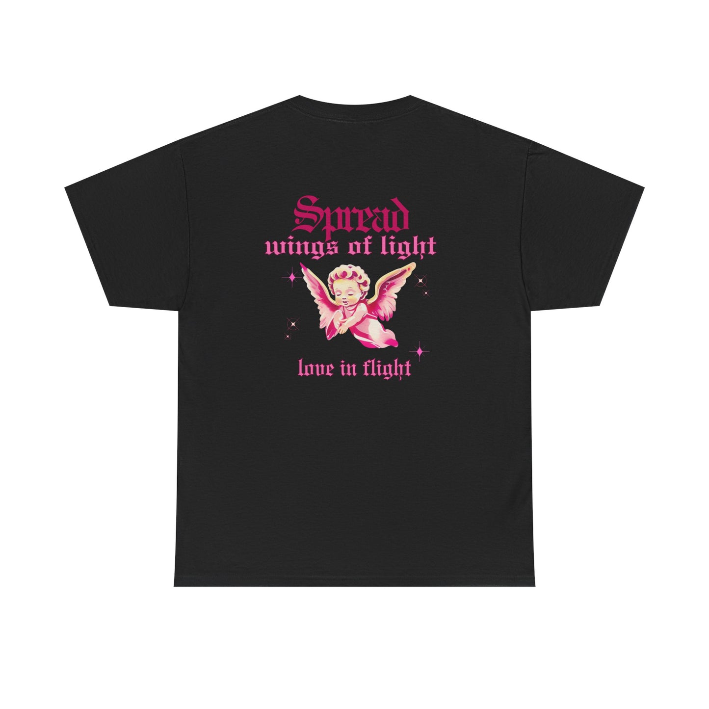 Angel Code Unisex Heavy Cotton Tee - Inspirational Graphic T-Shirt
