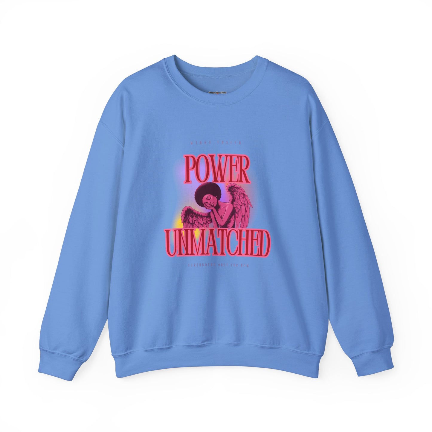 Power Unmatched - Unisex Heavy Blend™ Crewneck Sweatshirt - Comfortable Casual Wear for Every Occasion