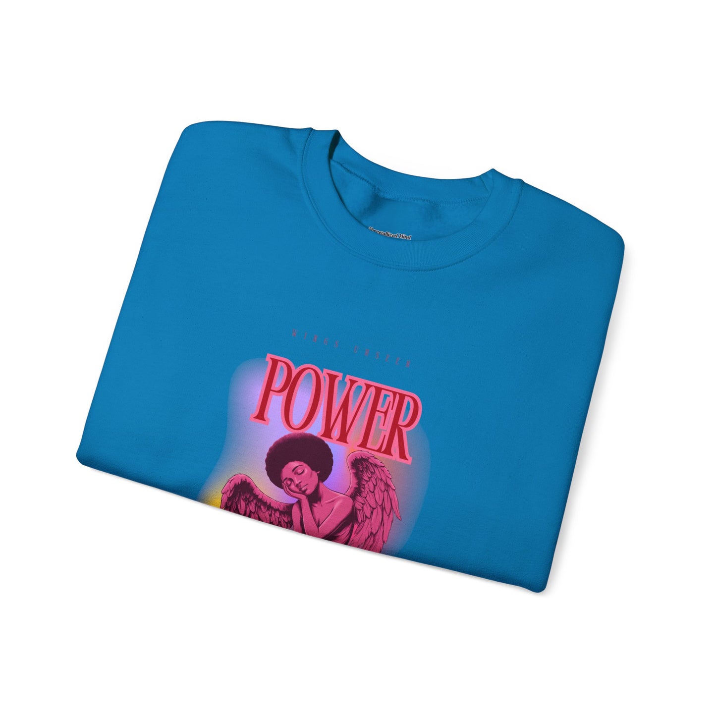 Power Unmatched - Unisex Heavy Blend™ Crewneck Sweatshirt - Comfortable Casual Wear for Every Occasion