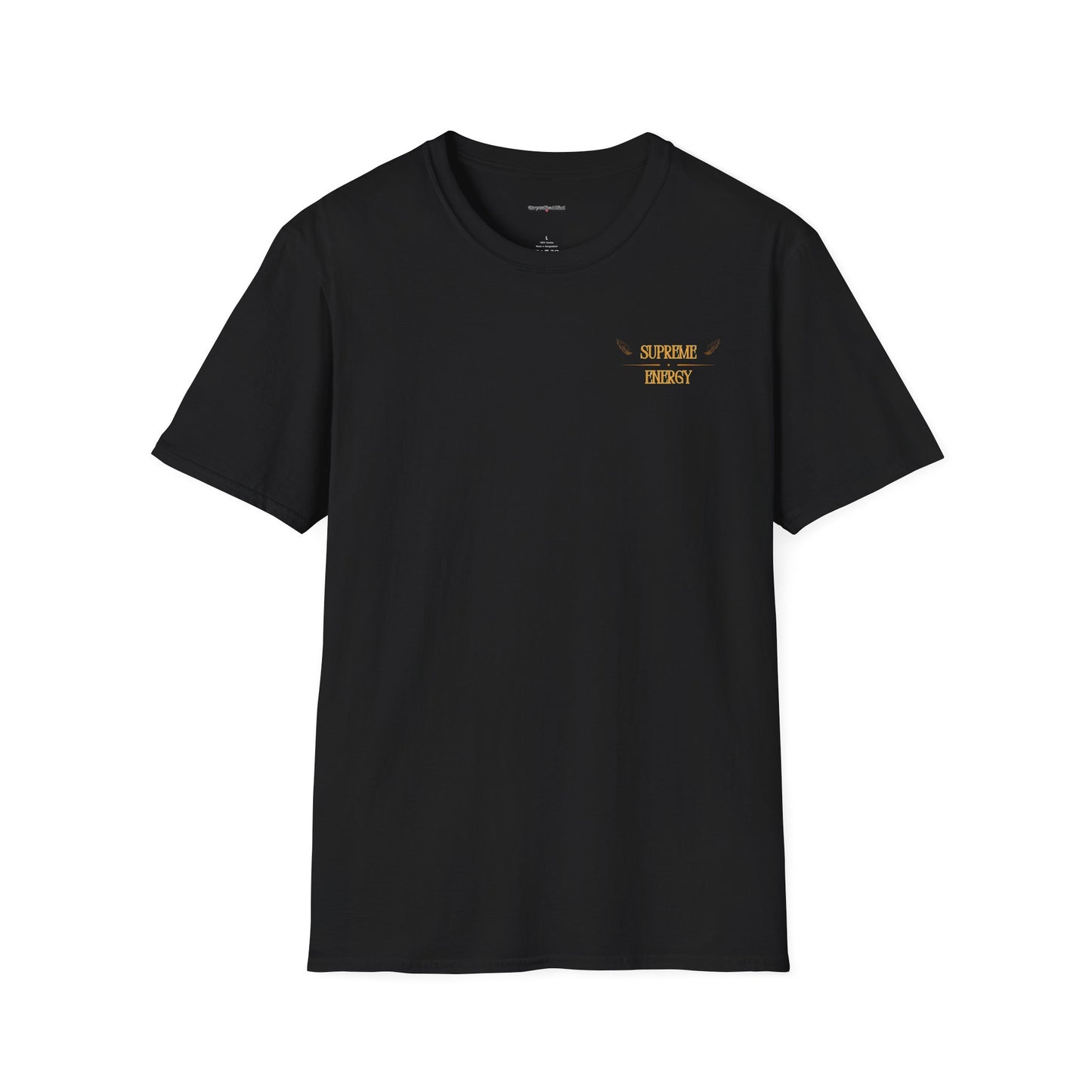 Seraphic Vibes Unisex Heavy Cotton Tee - Inspirational Graphic T-Shirt