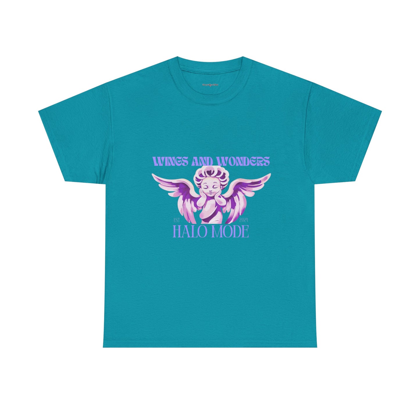 Wings and Wonders Unisex Heavy Cotton Tee - Inspirational Graphic T-Shirt