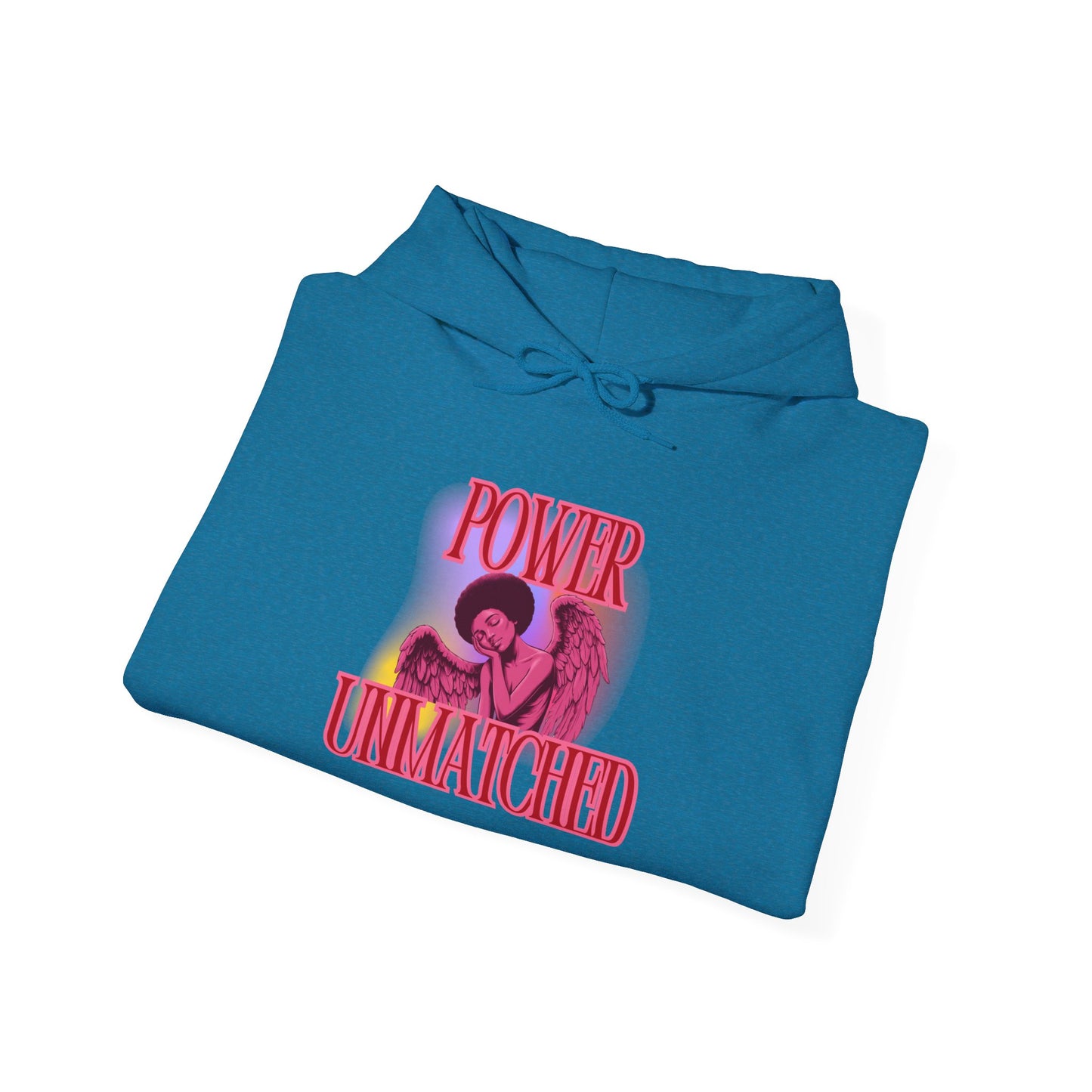 Unisex Heavy Blend™ Hoodie - Power Unmatched Graphic Sweatshirt