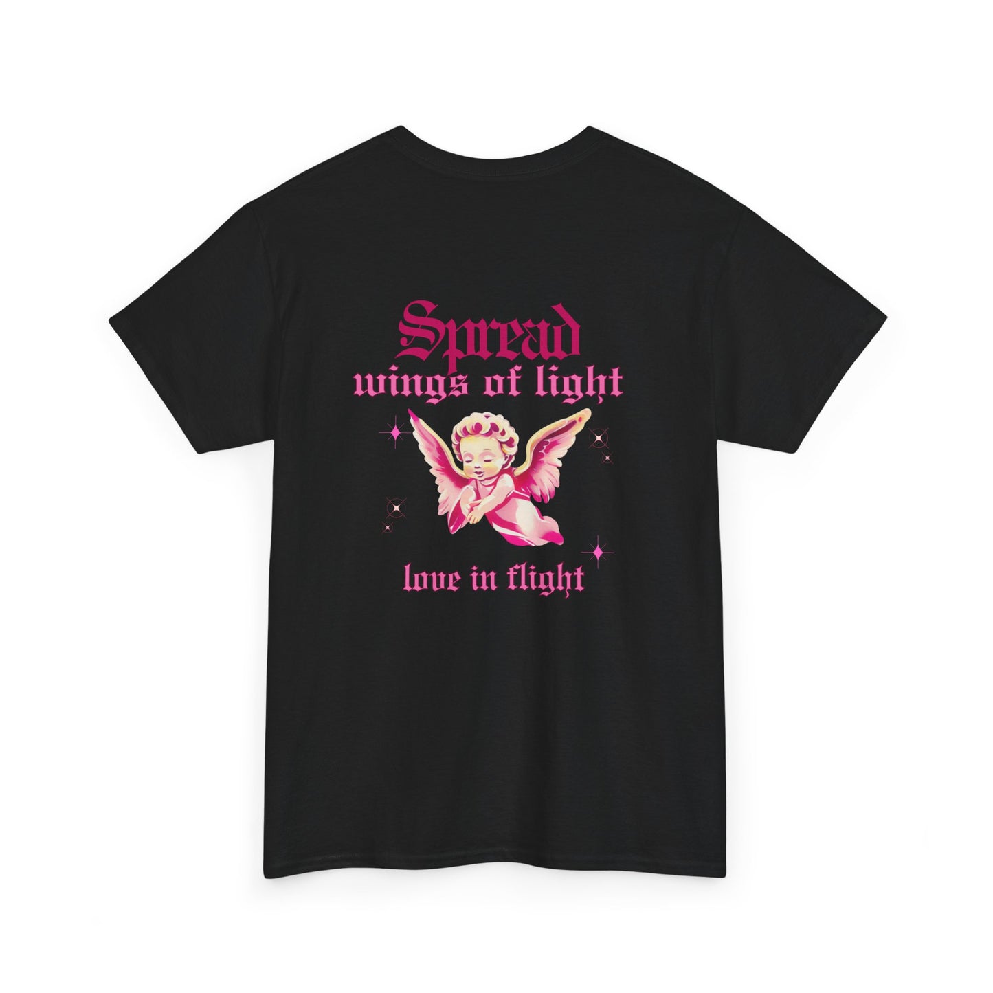 Angel Code Unisex Heavy Cotton Tee - Inspirational Graphic T-Shirt