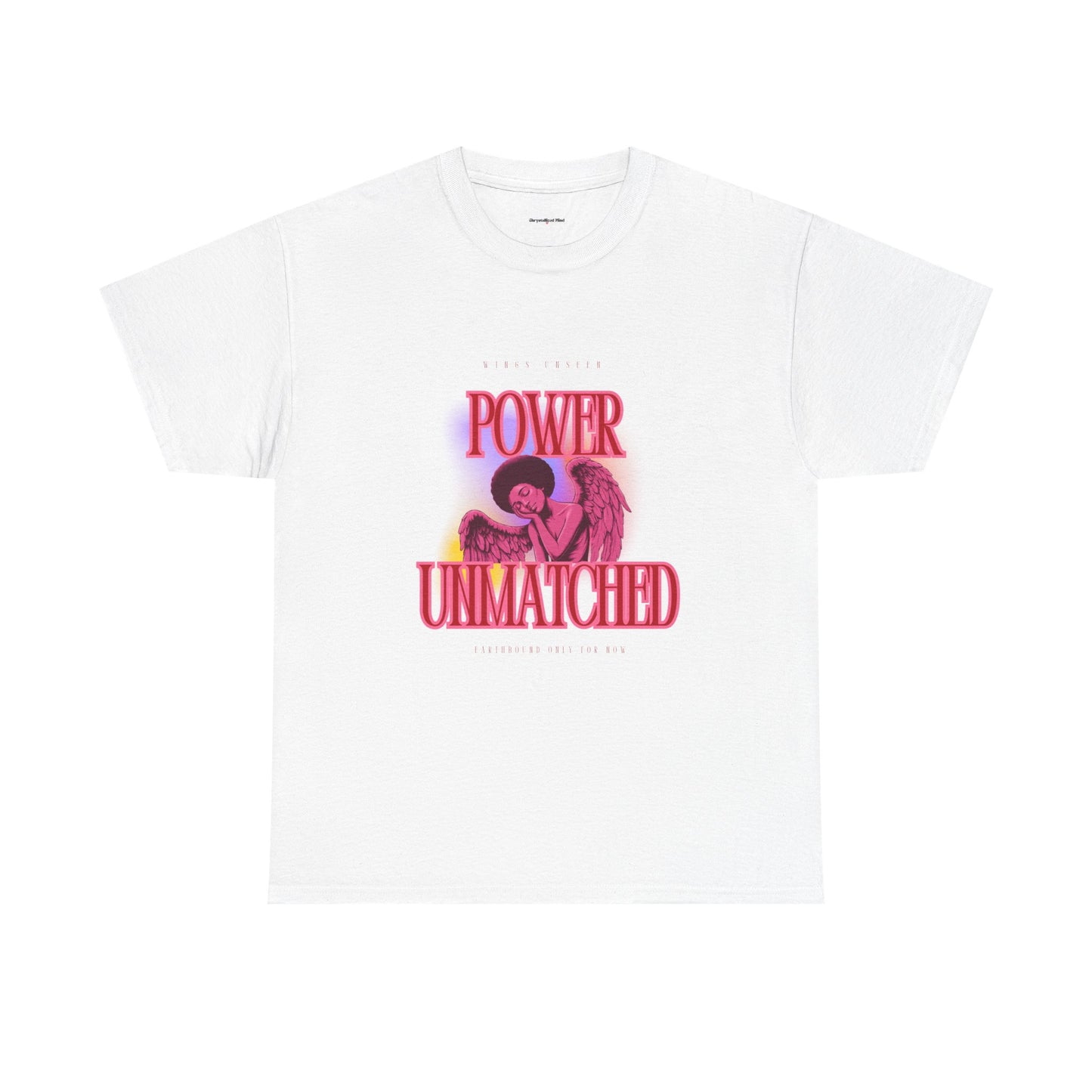 Power Unmatched- Unisex Heavy Cotton Tee - Inspirational Graphic T-Shirt