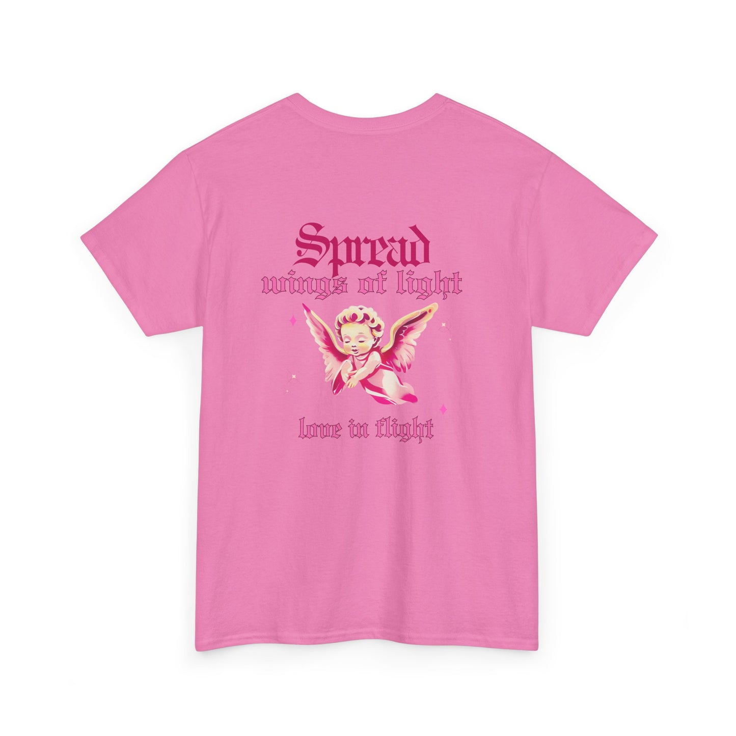 Angel Code Unisex Heavy Cotton Tee - Inspirational Graphic T-Shirt