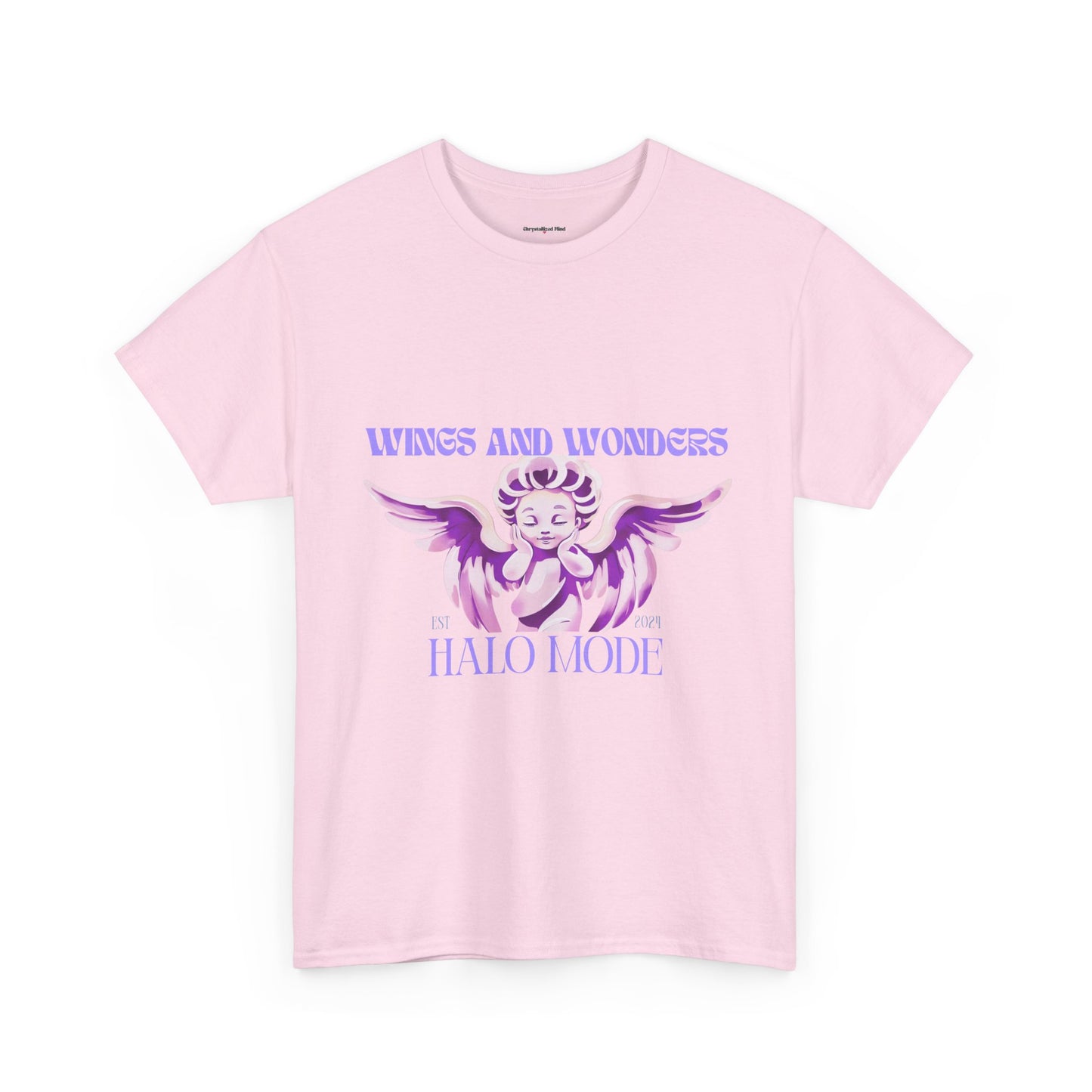 Wings and Wonders Unisex Heavy Cotton Tee - Inspirational Graphic T-Shirt
