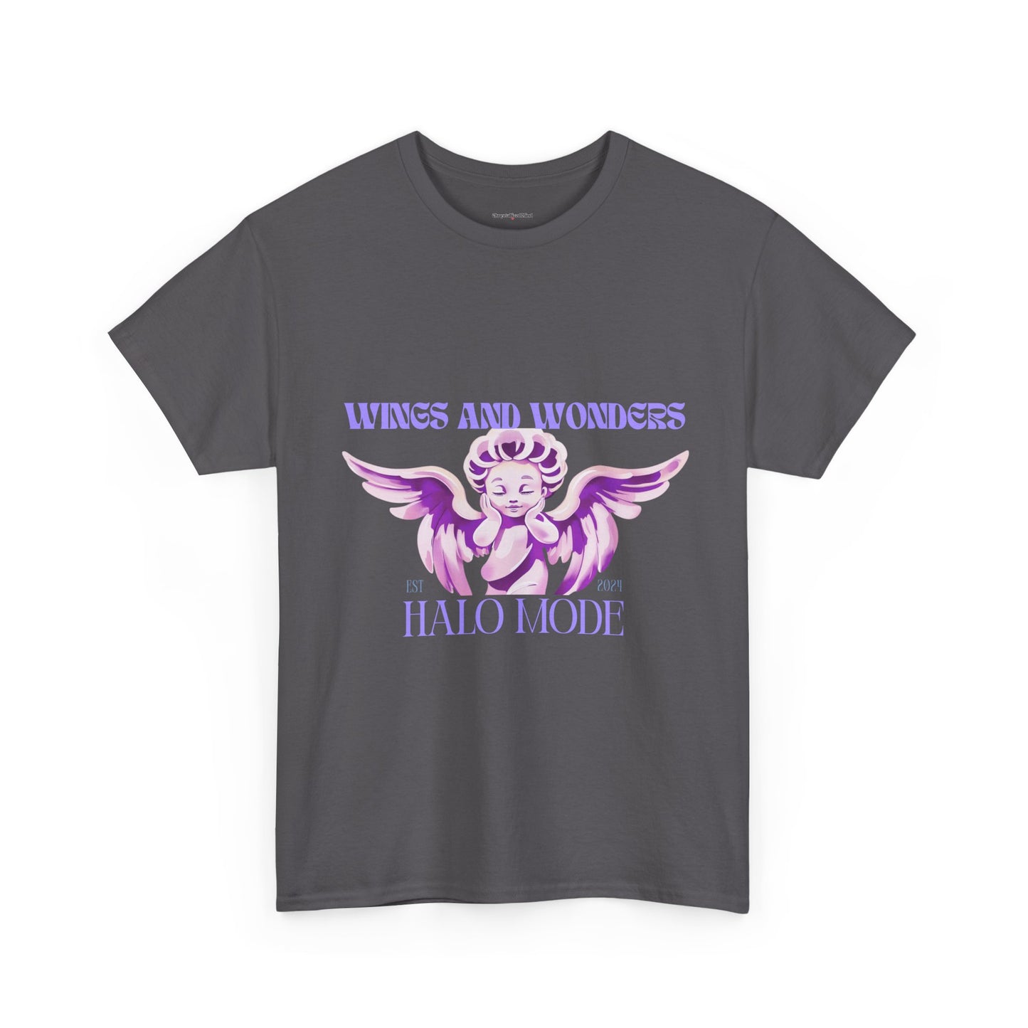 Wings and Wonders Unisex Heavy Cotton Tee - Inspirational Graphic T-Shirt