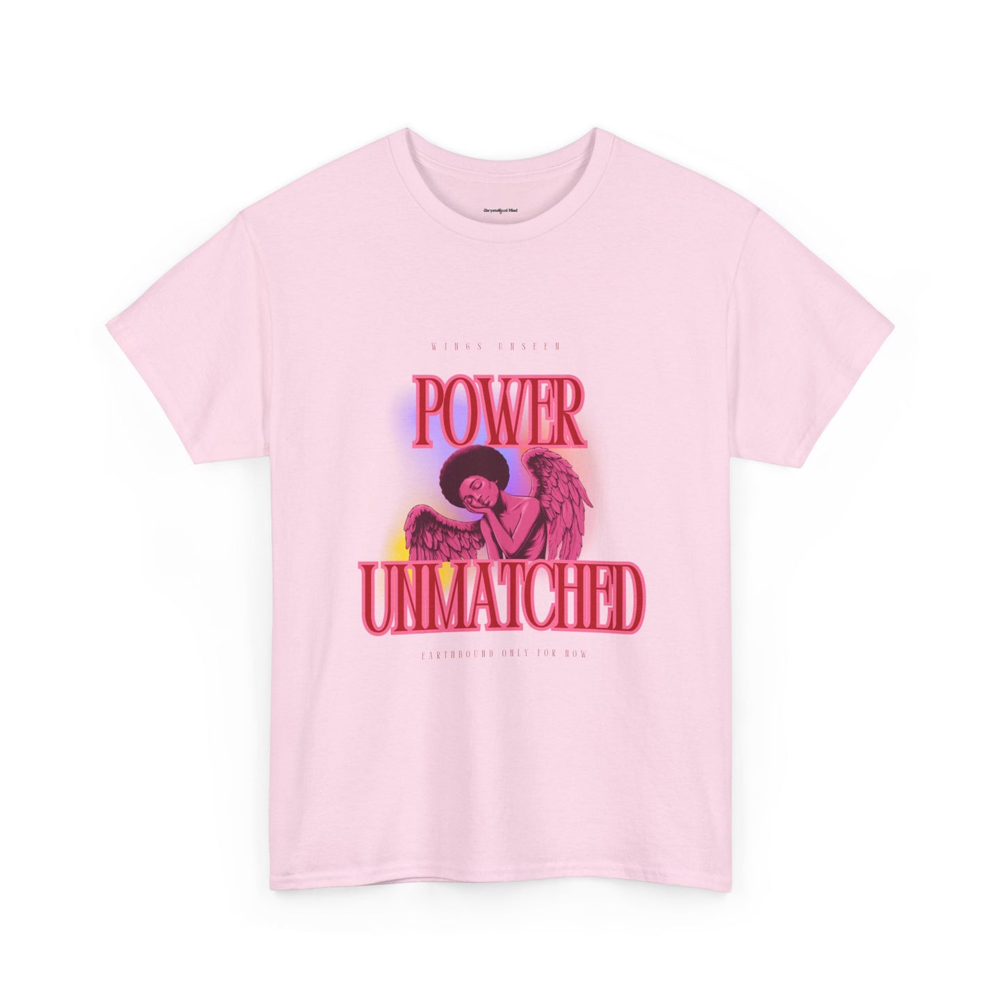 Power Unmatched- Unisex Heavy Cotton Tee - Inspirational Graphic T-Shirt