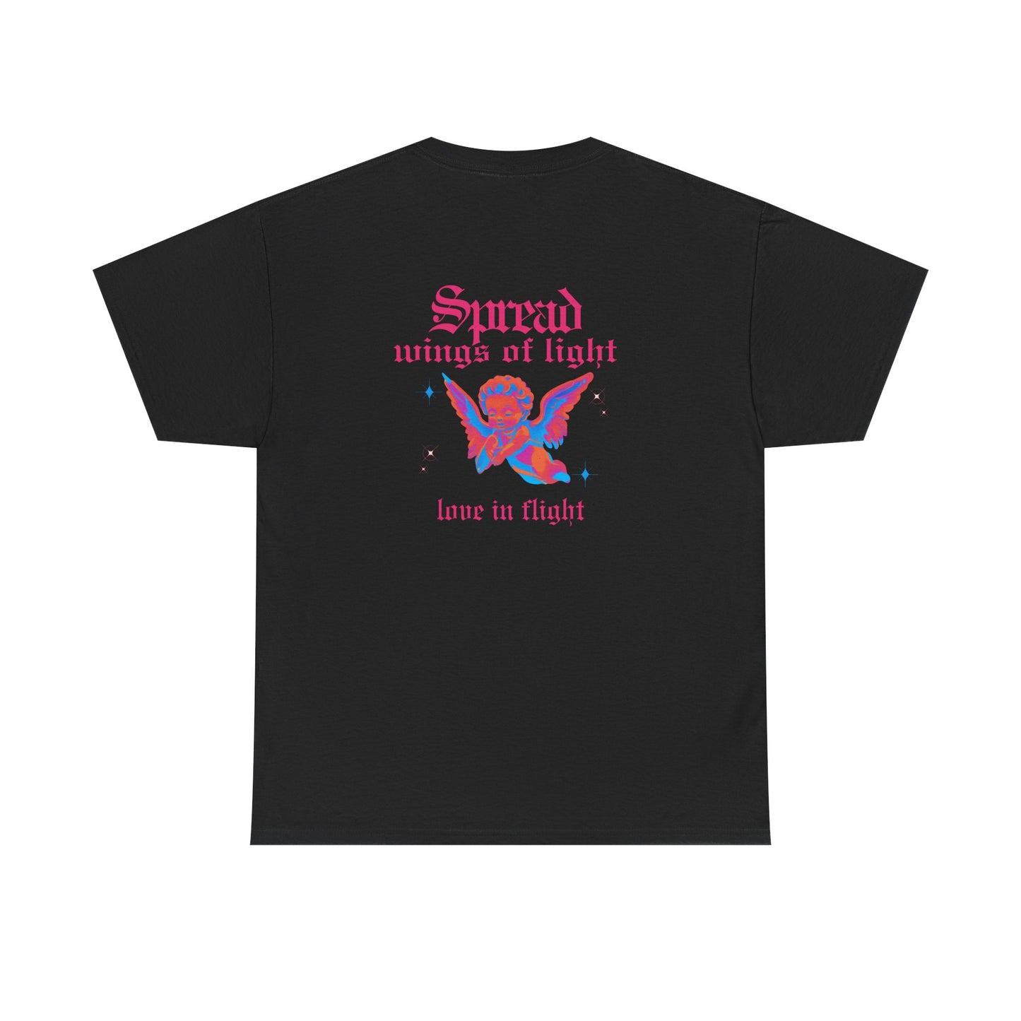 Angel Code Unisex Heavy Cotton Tee - Inspirational Graphic T-Shirt