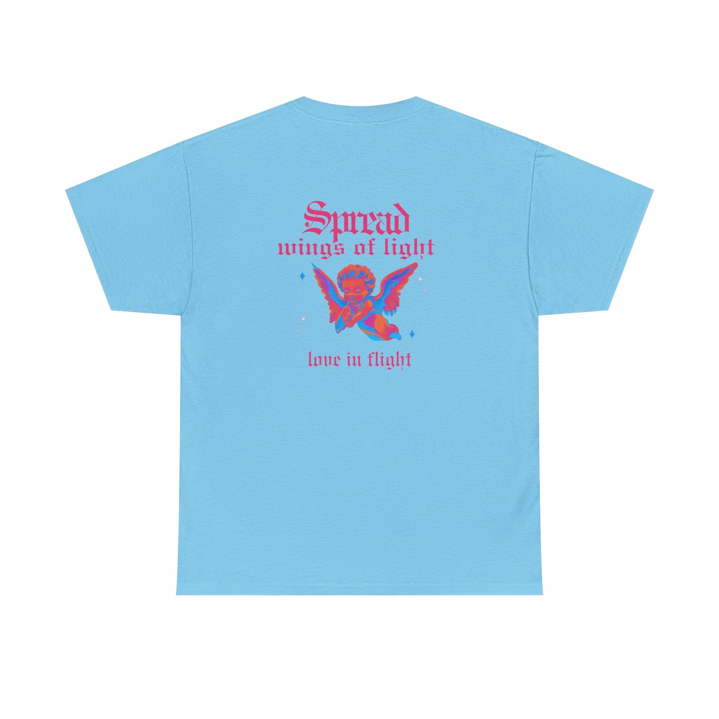 Angel Code Unisex Heavy Cotton Tee - Inspirational Graphic T-Shirt