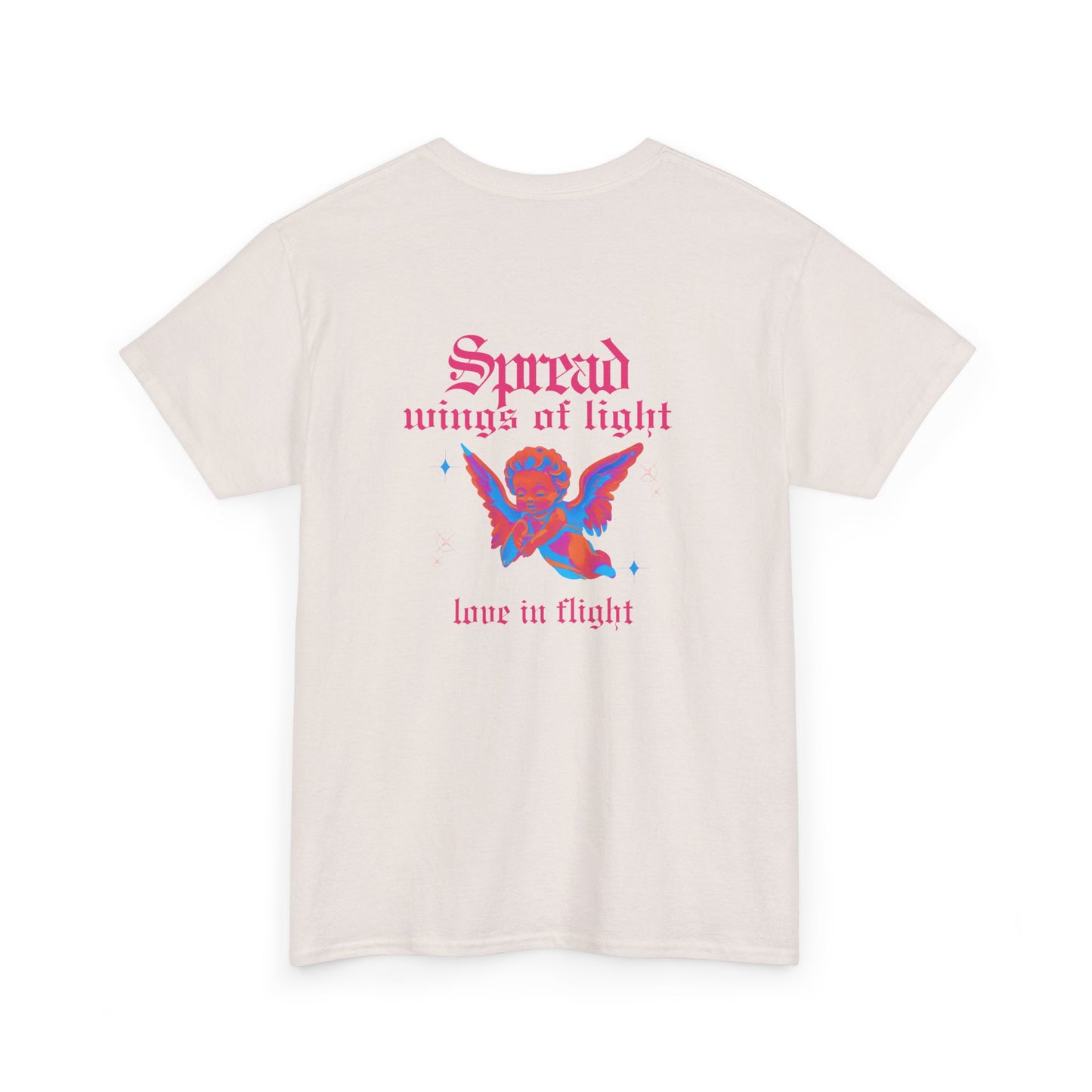 Angel Code Unisex Heavy Cotton Tee - Inspirational Graphic T-Shirt