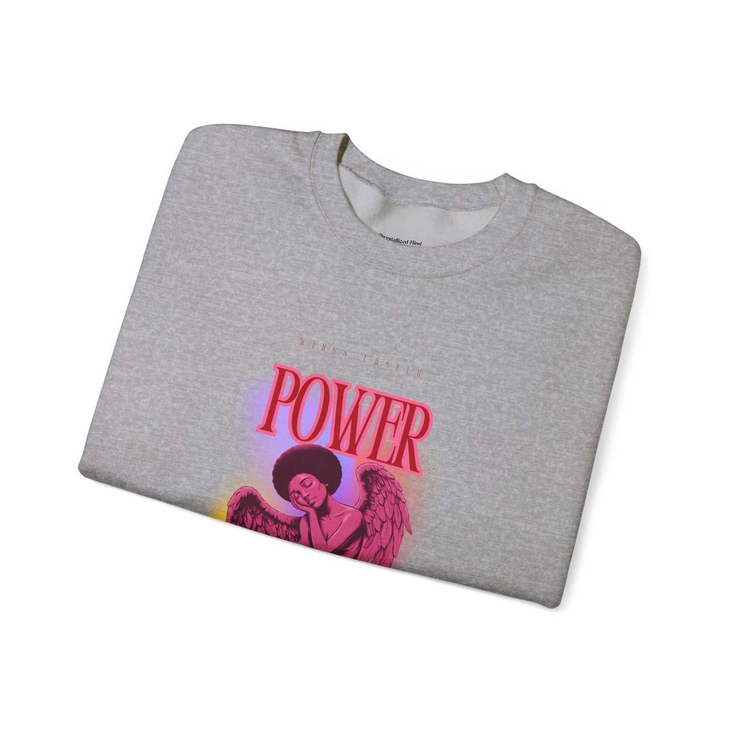 Power Unmatched - Unisex Heavy Blend™ Crewneck Sweatshirt - Comfortable Casual Wear for Every Occasion