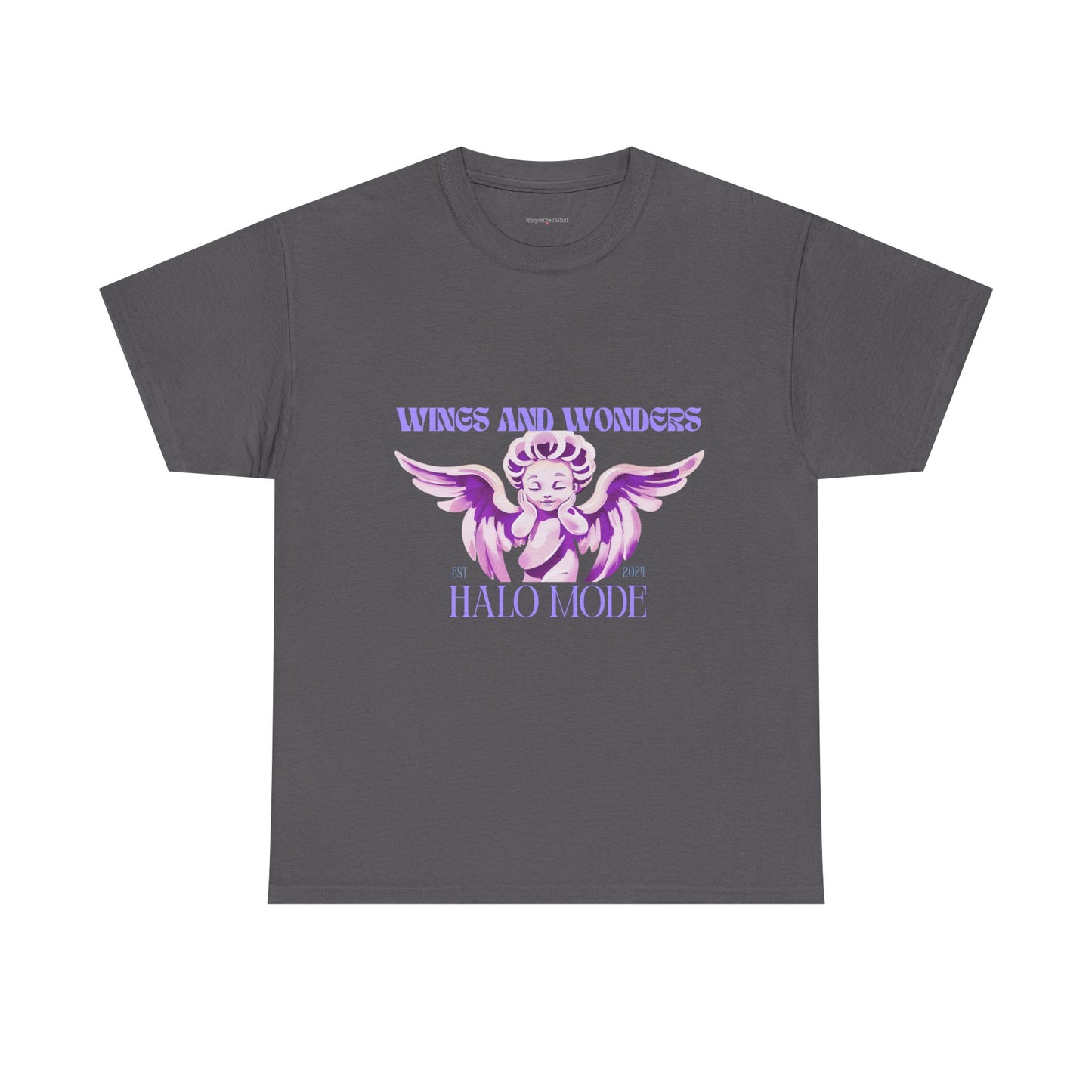 Wings and Wonders Unisex Heavy Cotton Tee - Inspirational Graphic T-Shirt