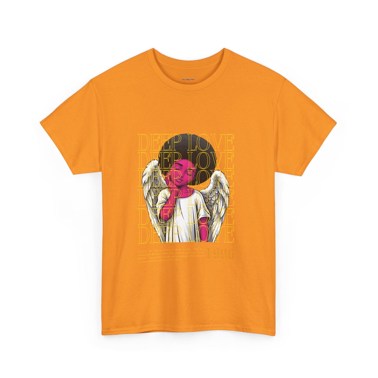 Deep Love Unisex Heavy Cotton Tee - Inspirational Graphic T-Shirt