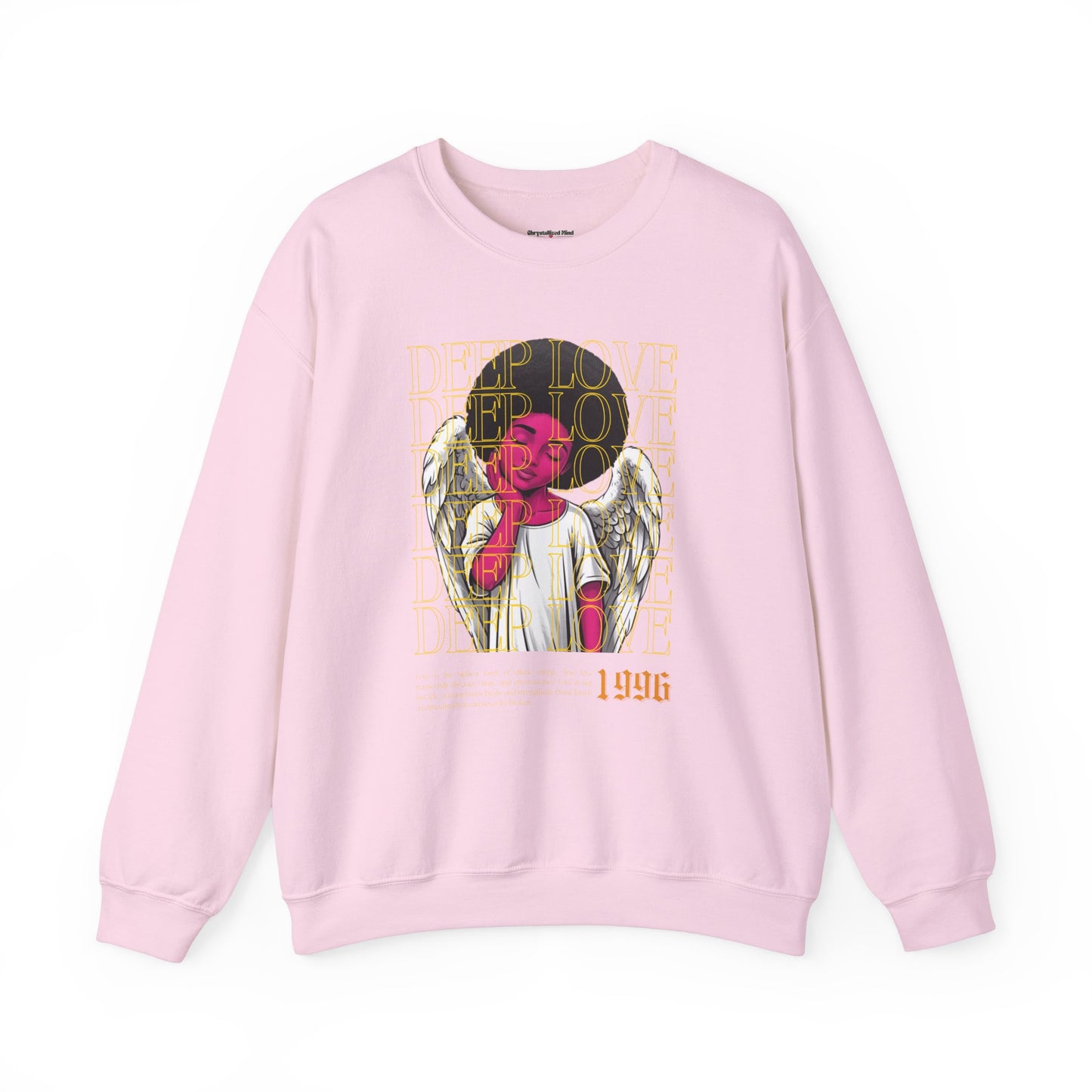 Deep Love Unisex Heavy Blend™ Crewneck Sweatshirt - Comfortable Casual Wear for Every Occasion