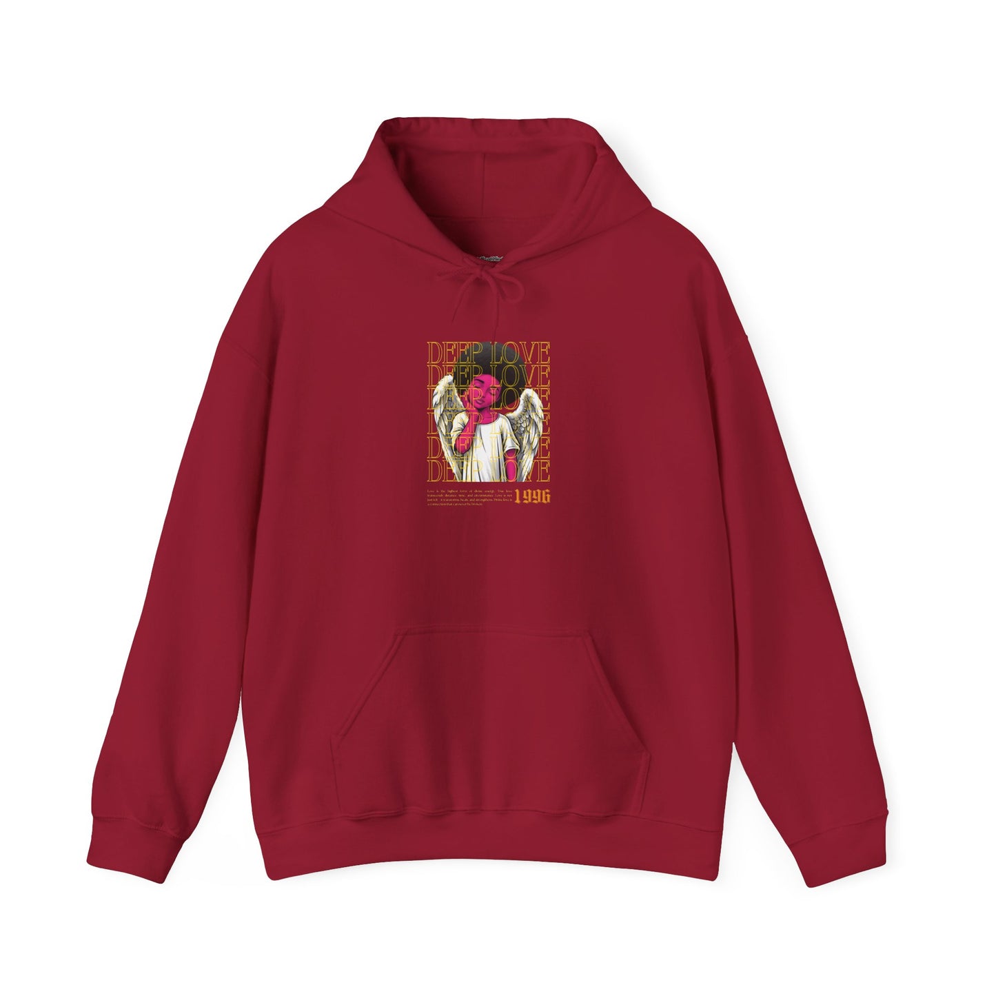 Unisex Heavy Blend™ Hoodie - Deep Love Graphic Sweatshirt