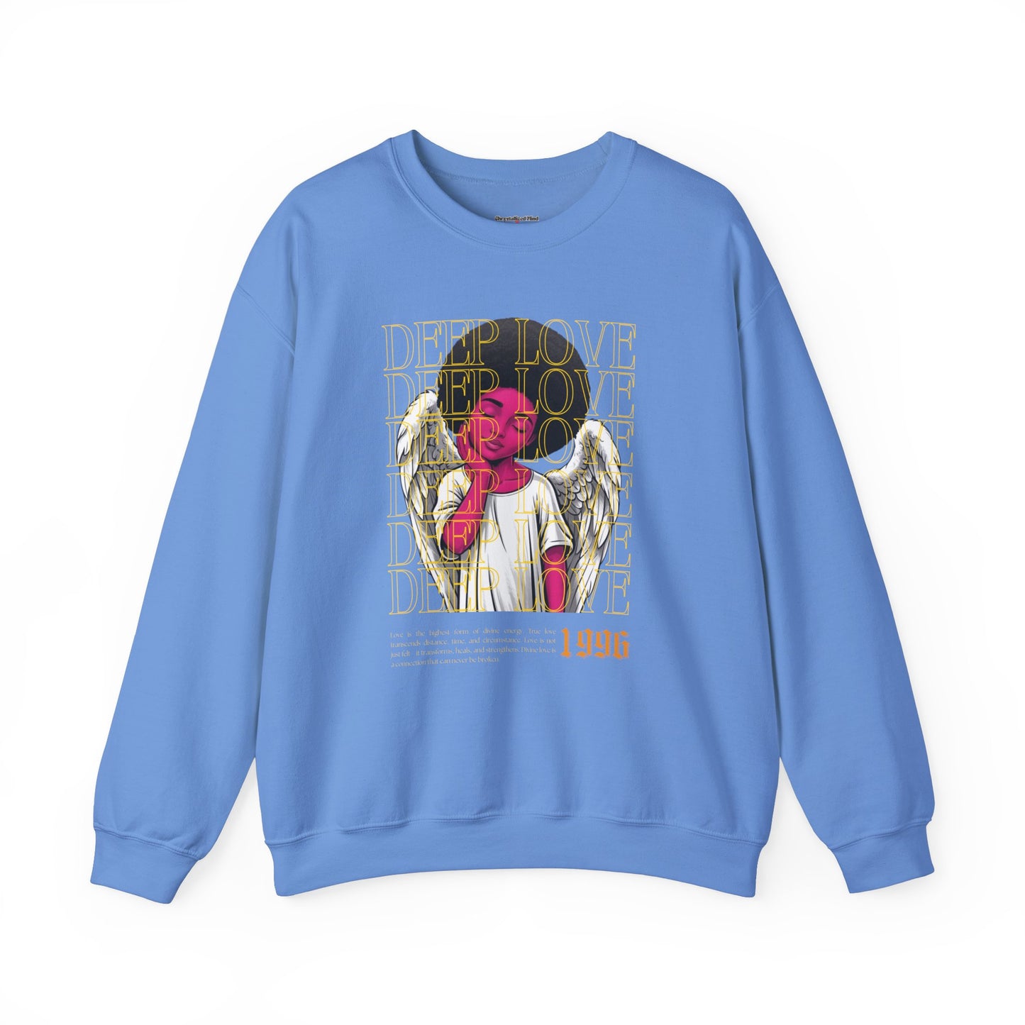 Deep Love Unisex Heavy Blend™ Crewneck Sweatshirt - Comfortable Casual Wear for Every Occasion