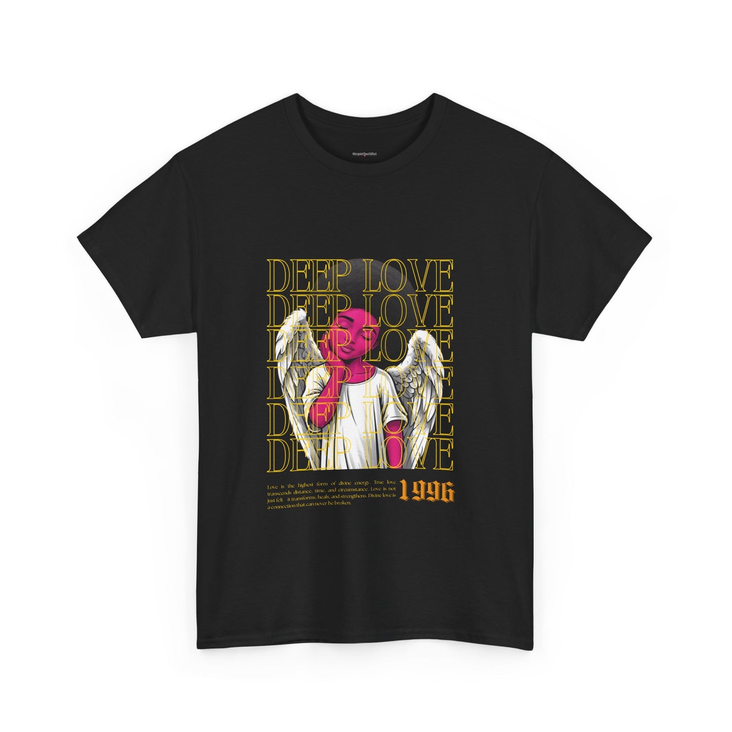 Deep Love Unisex Heavy Cotton Tee - Inspirational Graphic T-Shirt