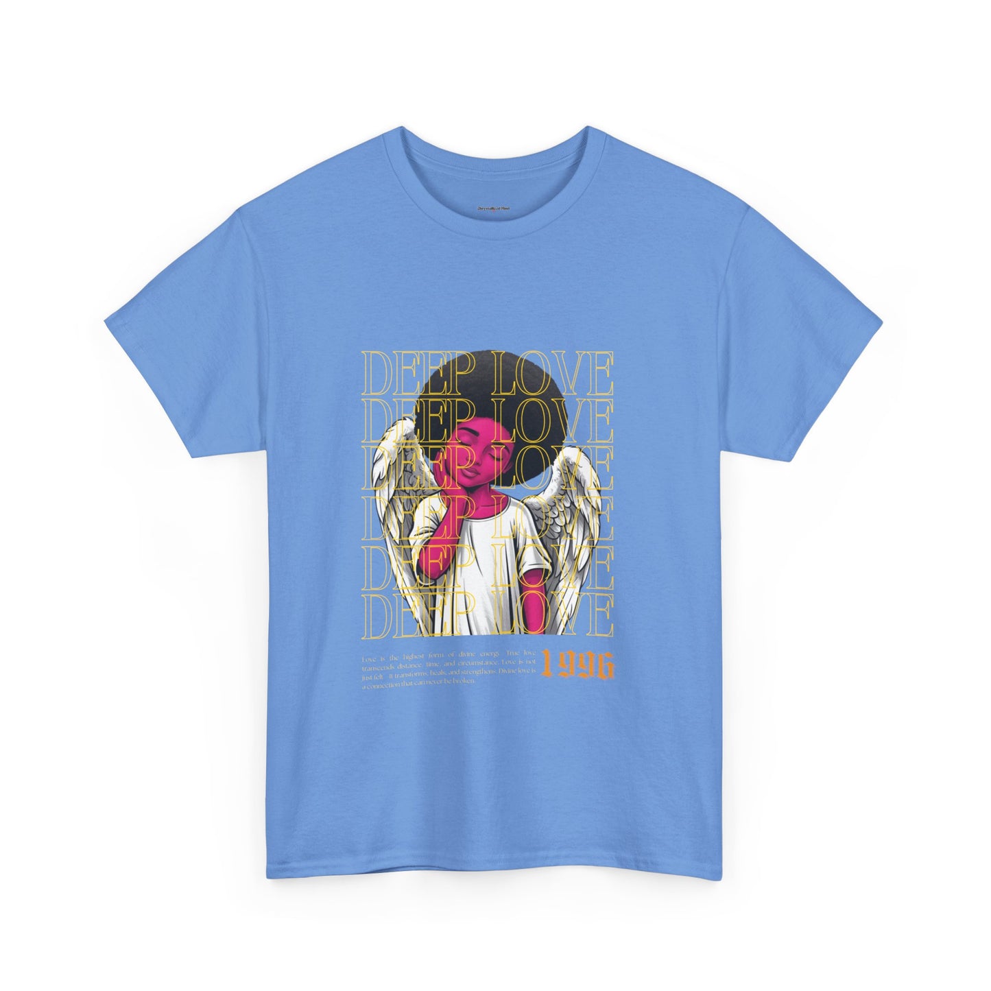 Deep Love Unisex Heavy Cotton Tee - Inspirational Graphic T-Shirt