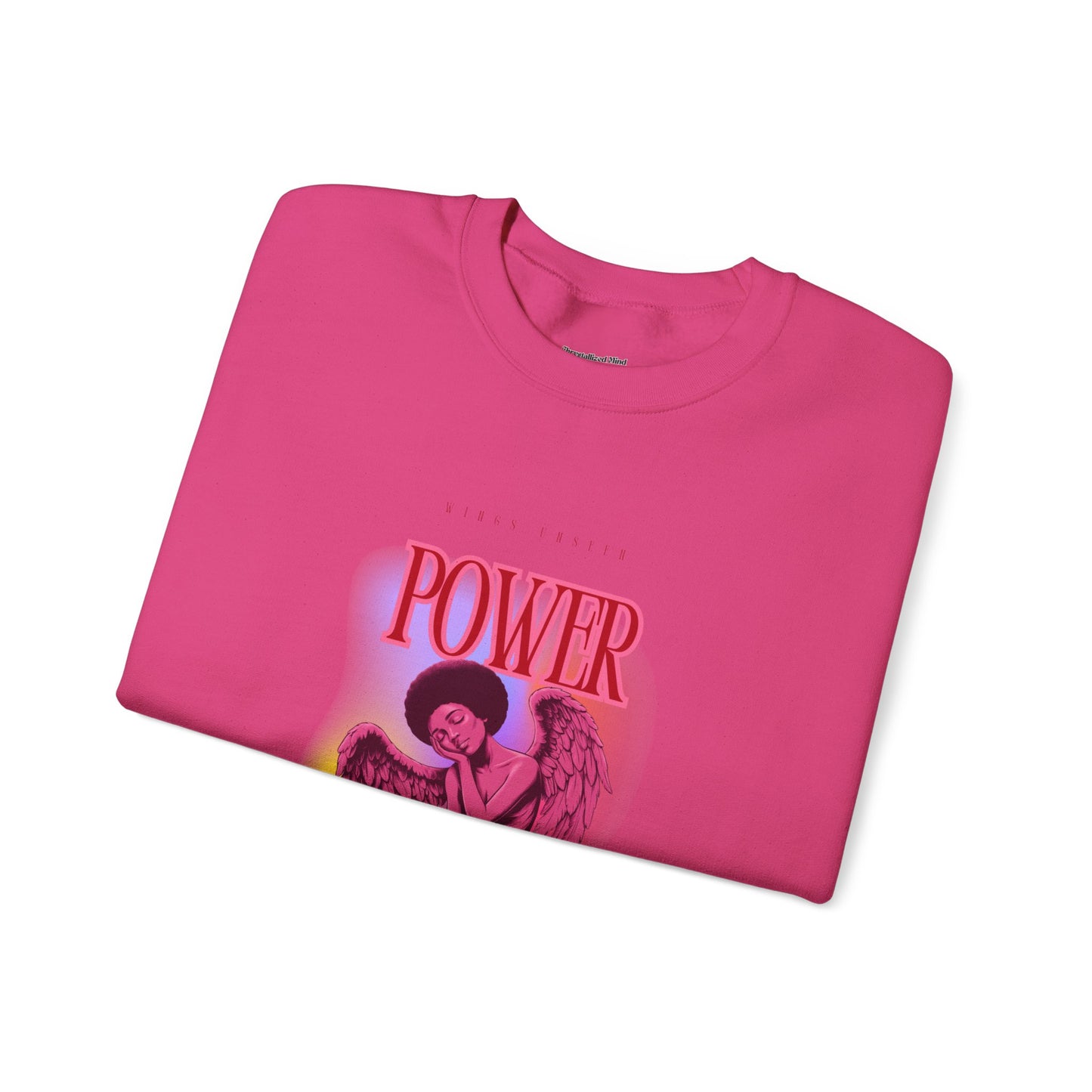 Power Unmatched - Unisex Heavy Blend™ Crewneck Sweatshirt - Comfortable Casual Wear for Every Occasion