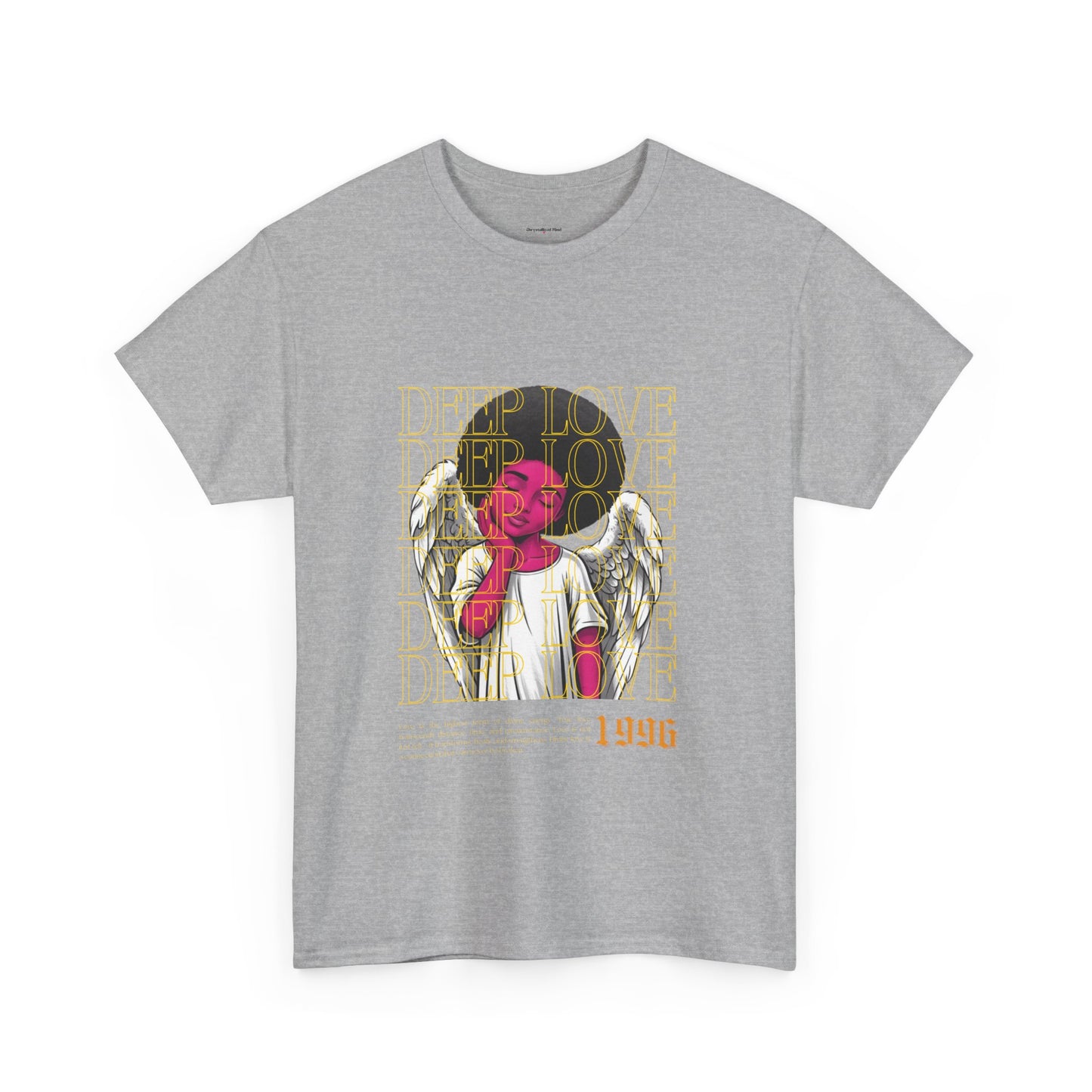 Deep Love Unisex Heavy Cotton Tee - Inspirational Graphic T-Shirt